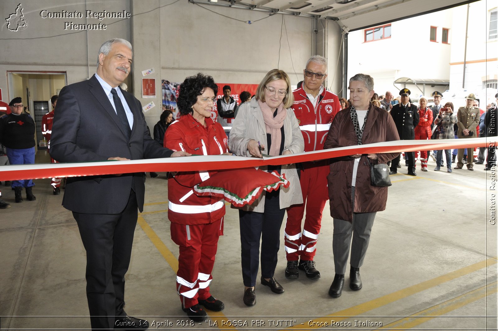 Cuneo 14 Aprile 2018 - "LA ROSSA PER TUTTI" - Croce Rossa Italiana- Comitato Regionale del Piemonte