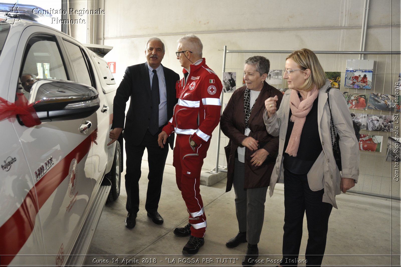 Cuneo 14 Aprile 2018 - "LA ROSSA PER TUTTI" - Croce Rossa Italiana- Comitato Regionale del Piemonte