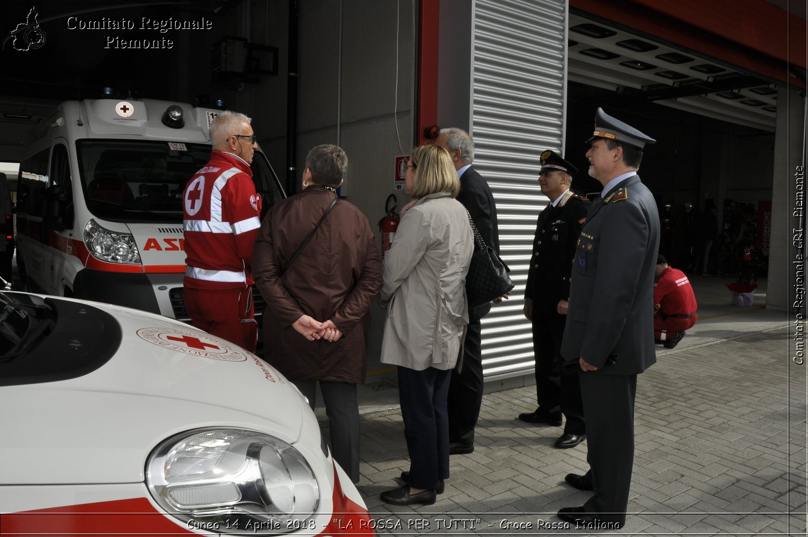 Cuneo 14 Aprile 2018 - "LA ROSSA PER TUTTI" - Croce Rossa Italiana- Comitato Regionale del Piemonte