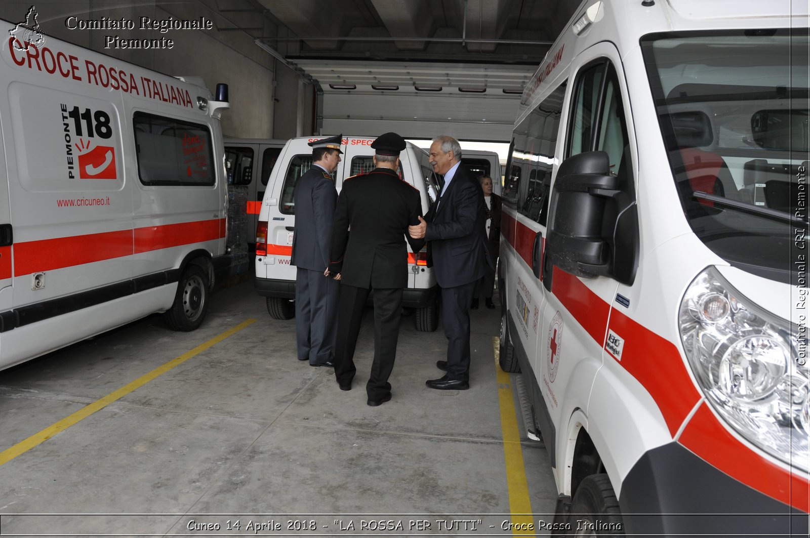 Cuneo 14 Aprile 2018 - "LA ROSSA PER TUTTI" - Croce Rossa Italiana- Comitato Regionale del Piemonte