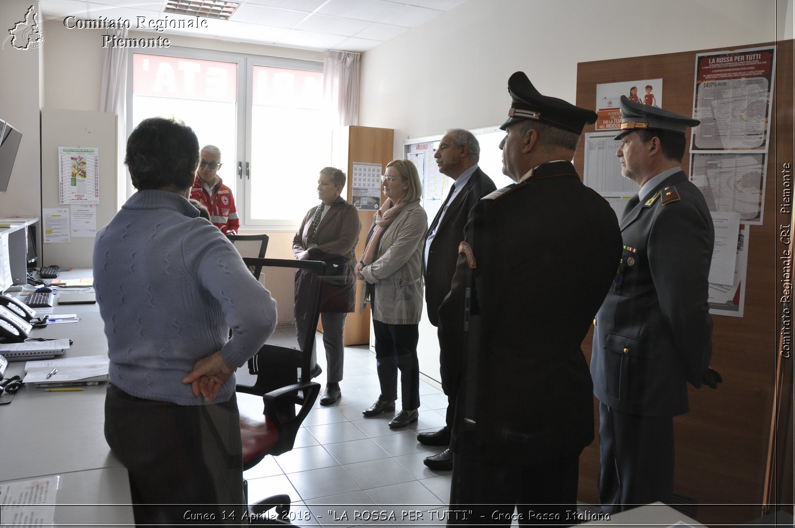 Cuneo 14 Aprile 2018 - "LA ROSSA PER TUTTI" - Croce Rossa Italiana- Comitato Regionale del Piemonte