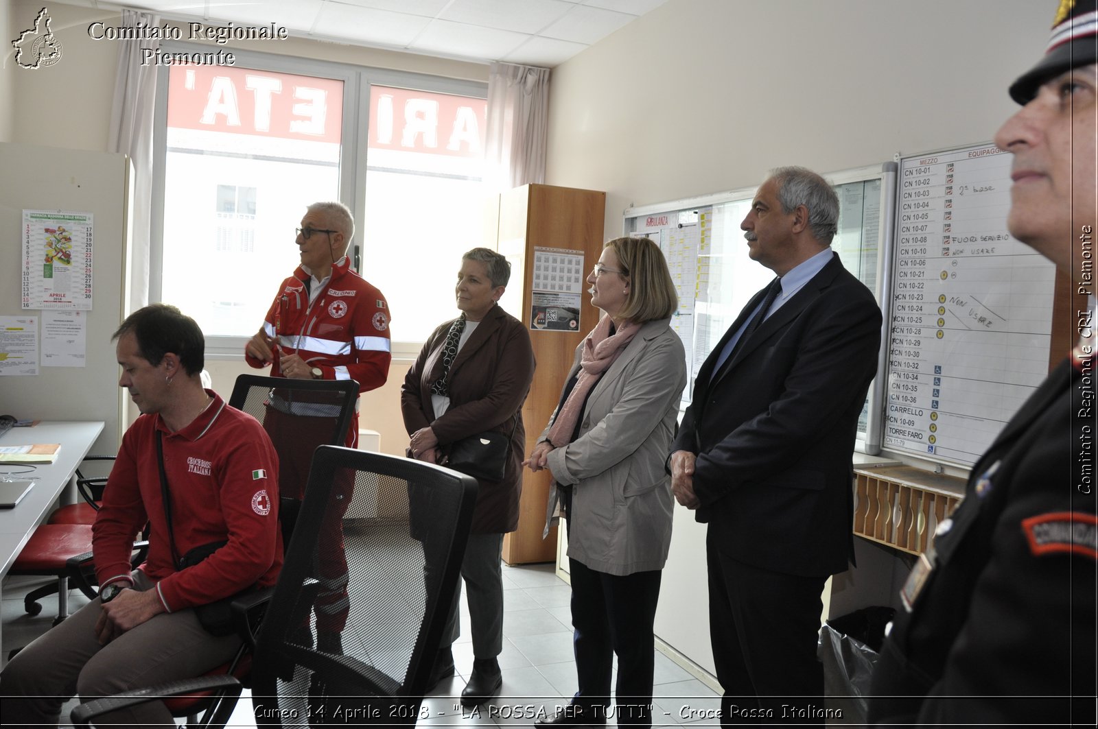 Cuneo 14 Aprile 2018 - "LA ROSSA PER TUTTI" - Croce Rossa Italiana- Comitato Regionale del Piemonte