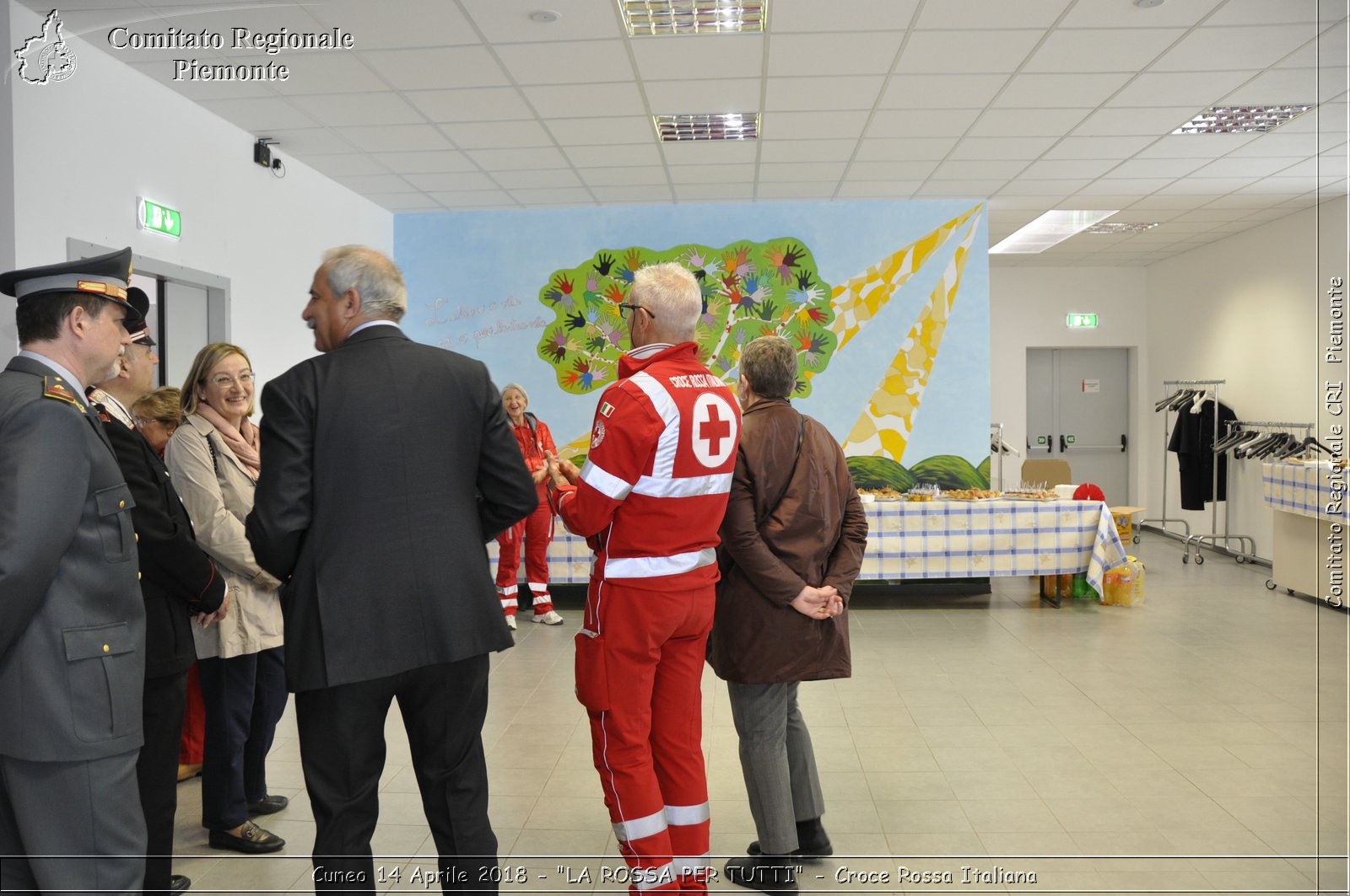 Cuneo 14 Aprile 2018 - "LA ROSSA PER TUTTI" - Croce Rossa Italiana- Comitato Regionale del Piemonte