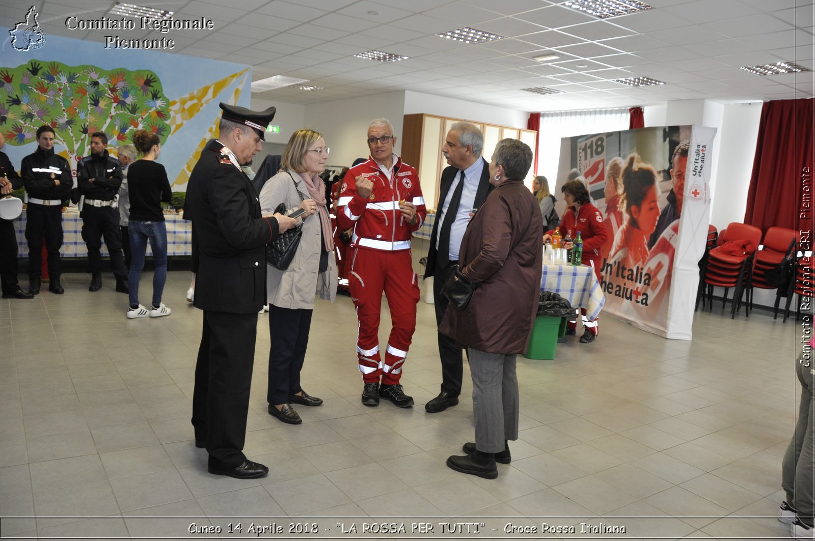 Cuneo 14 Aprile 2018 - "LA ROSSA PER TUTTI" - Croce Rossa Italiana- Comitato Regionale del Piemonte