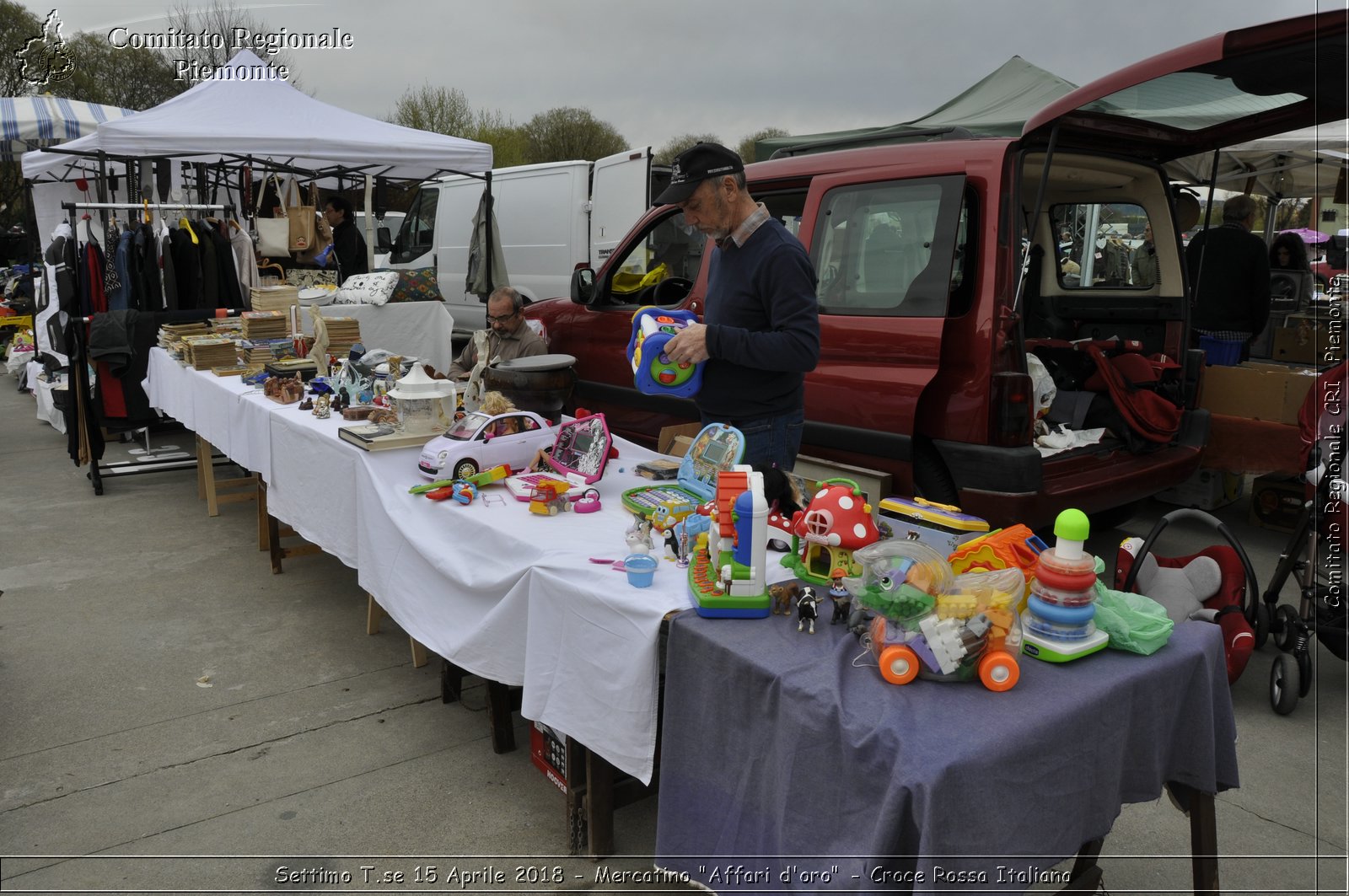 Settimo T.se 15 Aprile 2018 - Mercatino "Affari d'oro" - Croce Rossa Italiana- Comitato Regionale del Piemonte