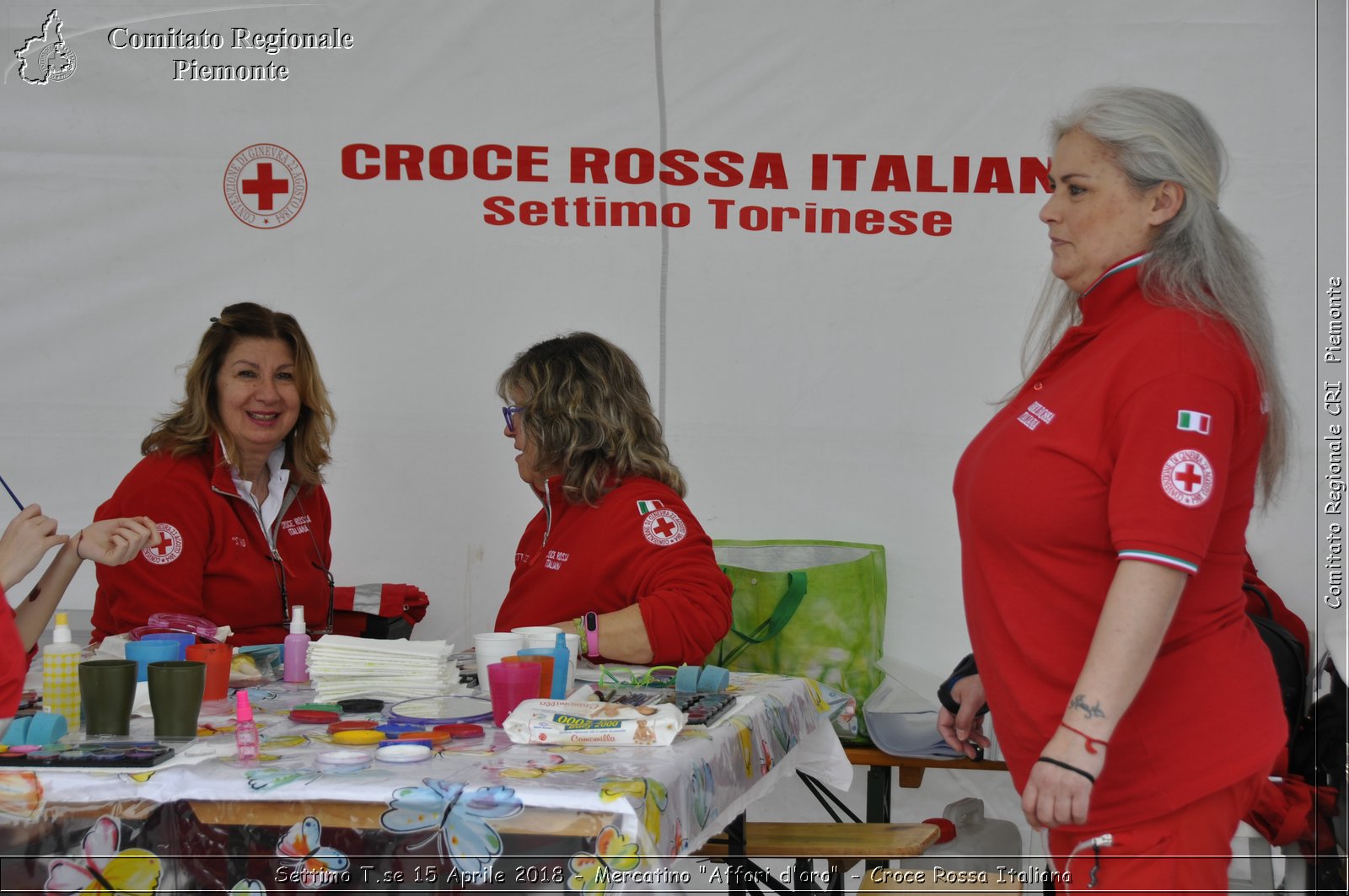 Settimo T.se 15 Aprile 2018 - Mercatino "Affari d'oro" - Croce Rossa Italiana- Comitato Regionale del Piemonte