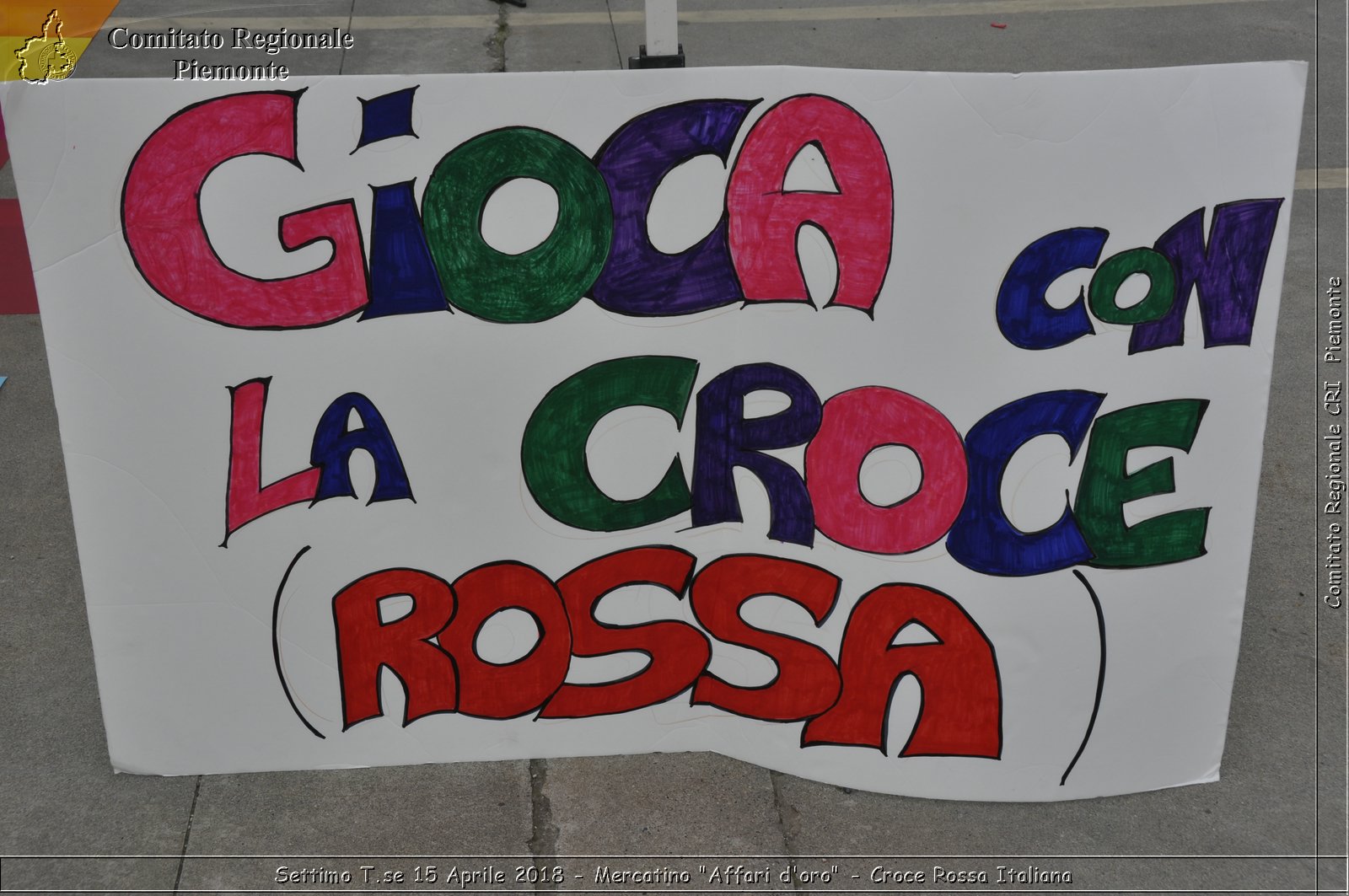 Settimo T.se 15 Aprile 2018 - Mercatino "Affari d'oro" - Croce Rossa Italiana- Comitato Regionale del Piemonte