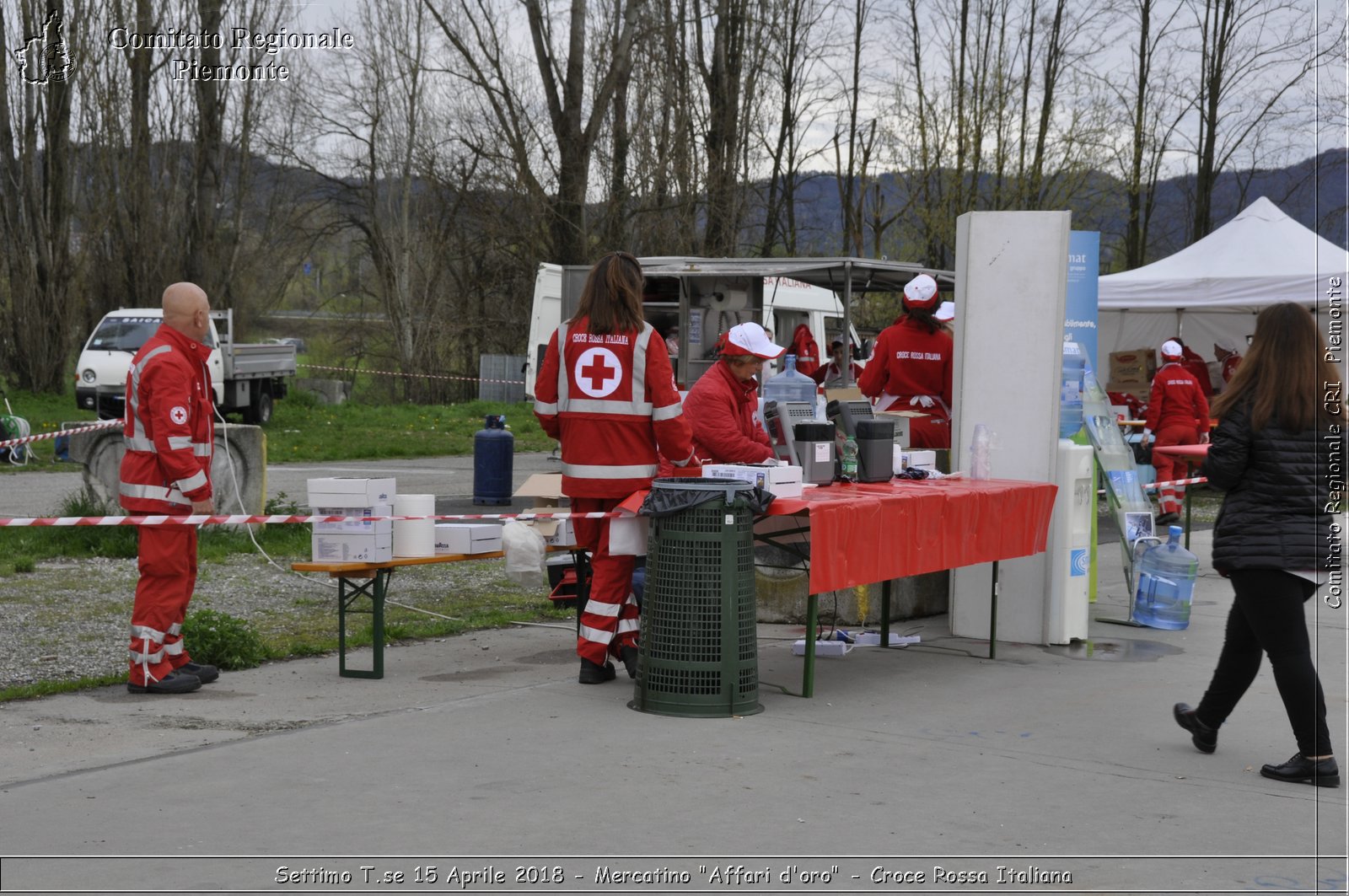 Settimo T.se 15 Aprile 2018 - Mercatino "Affari d'oro" - Croce Rossa Italiana- Comitato Regionale del Piemonte