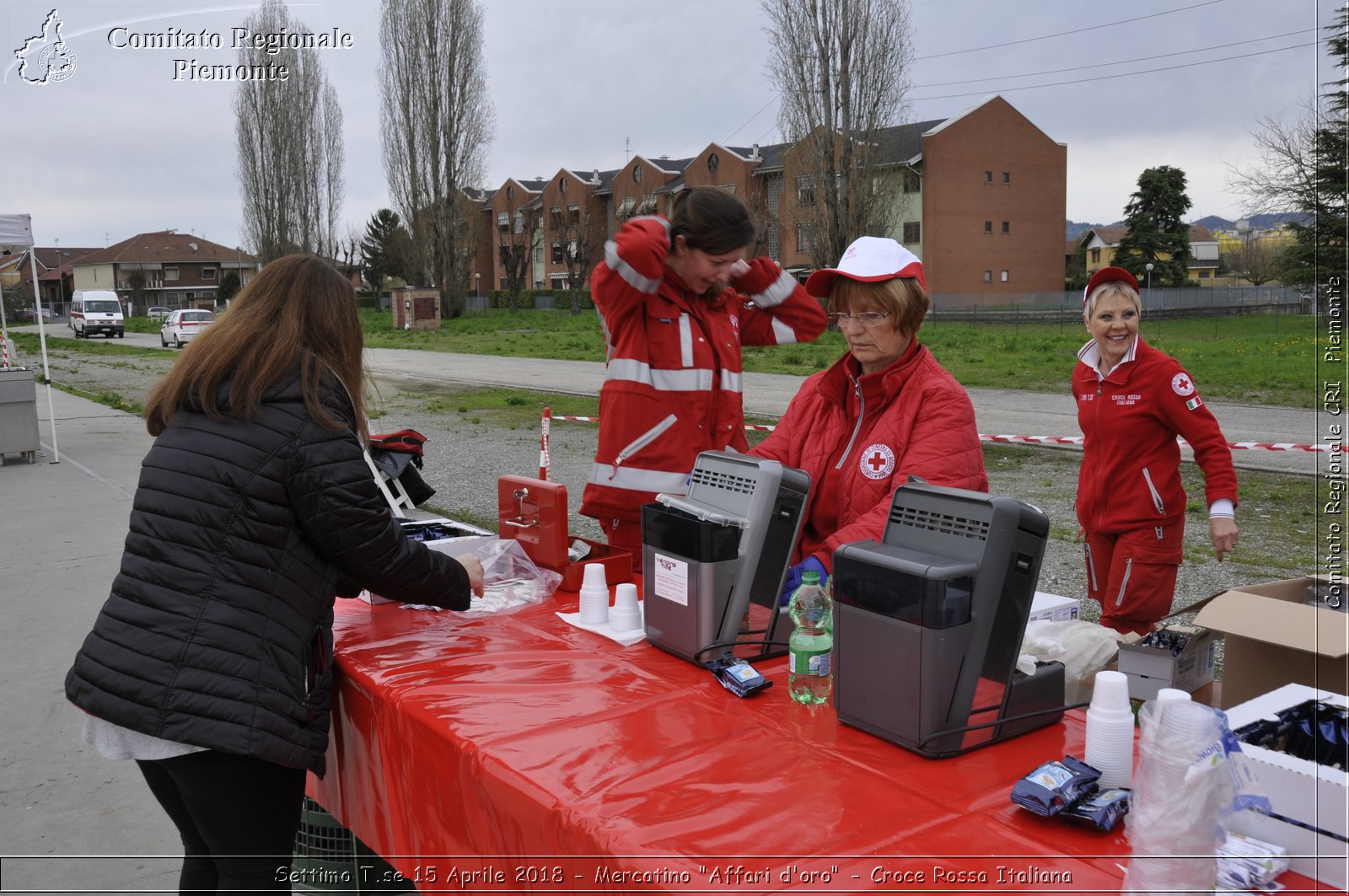 Settimo T.se 15 Aprile 2018 - Mercatino "Affari d'oro" - Croce Rossa Italiana- Comitato Regionale del Piemonte