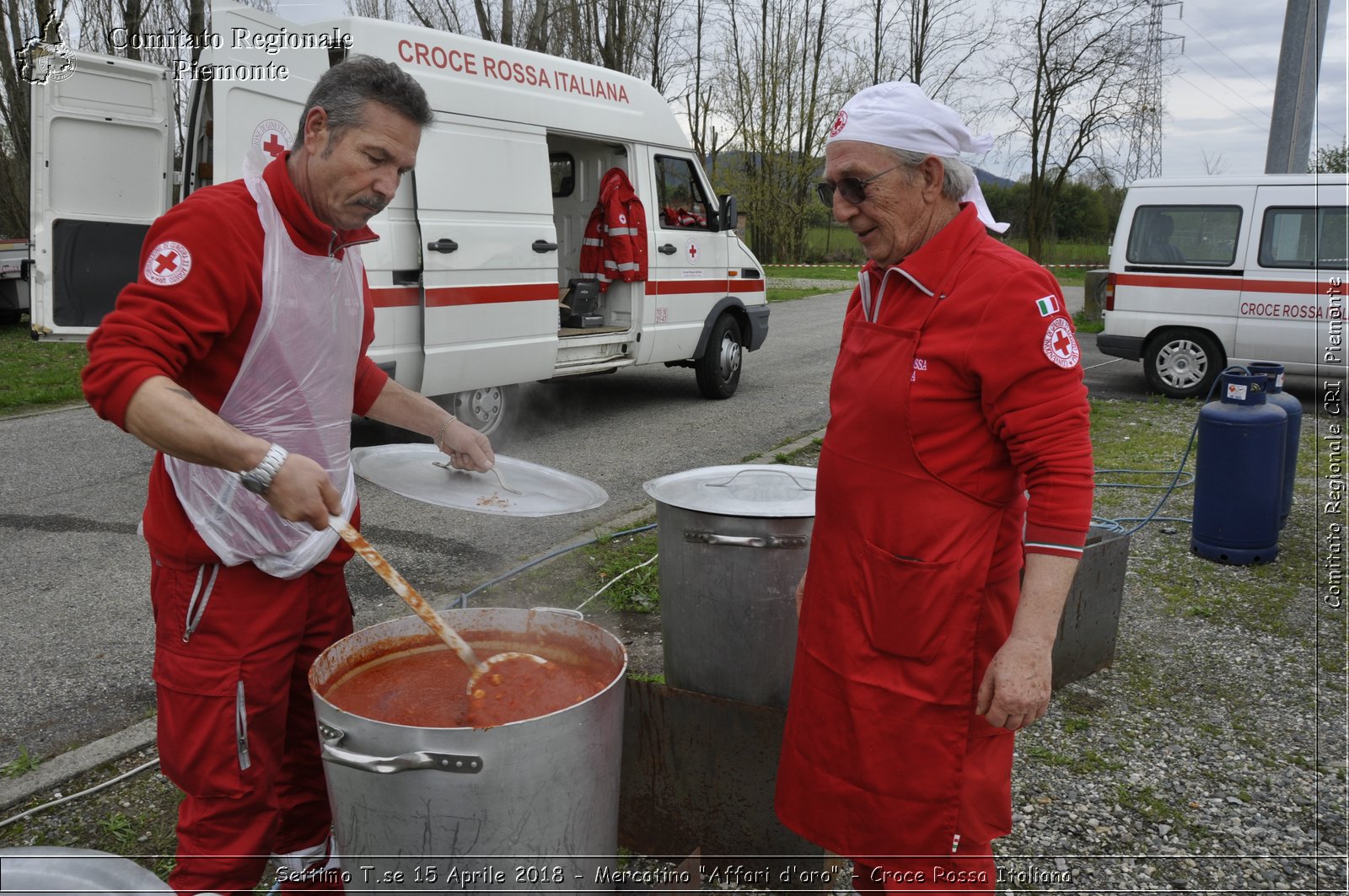 Settimo T.se 15 Aprile 2018 - Mercatino "Affari d'oro" - Croce Rossa Italiana- Comitato Regionale del Piemonte