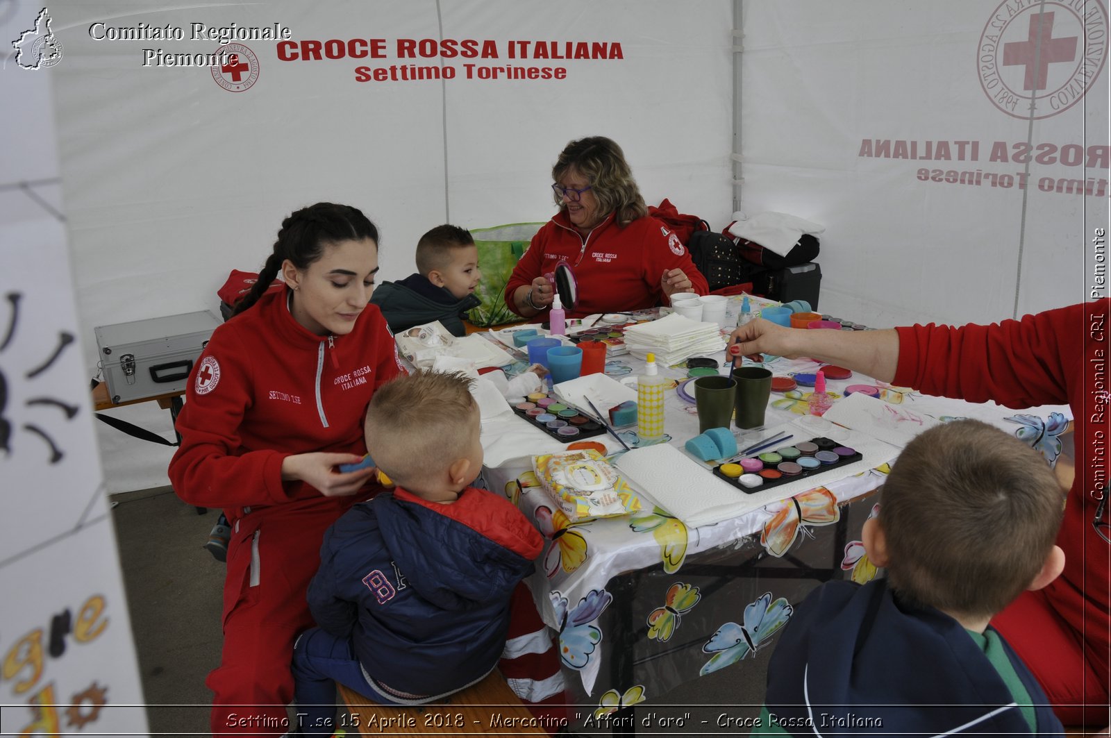 Settimo T.se 15 Aprile 2018 - Mercatino "Affari d'oro" - Croce Rossa Italiana- Comitato Regionale del Piemonte