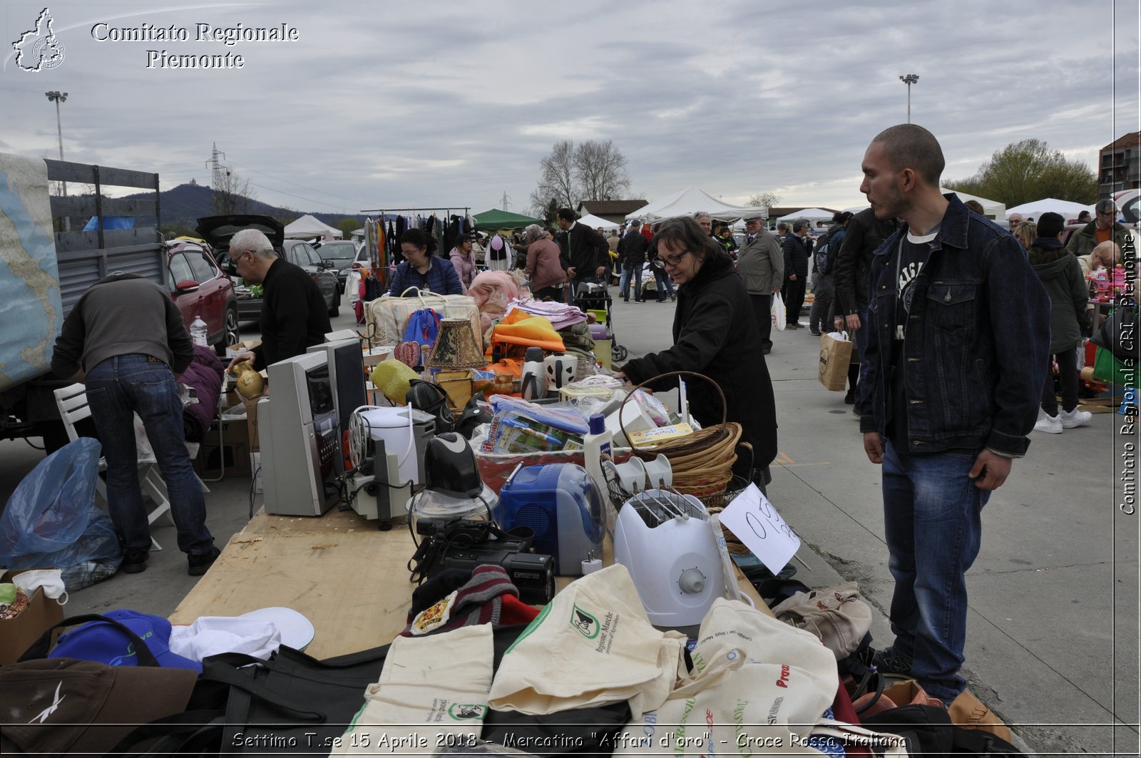 Settimo T.se 15 Aprile 2018 - Mercatino "Affari d'oro" - Croce Rossa Italiana- Comitato Regionale del Piemonte