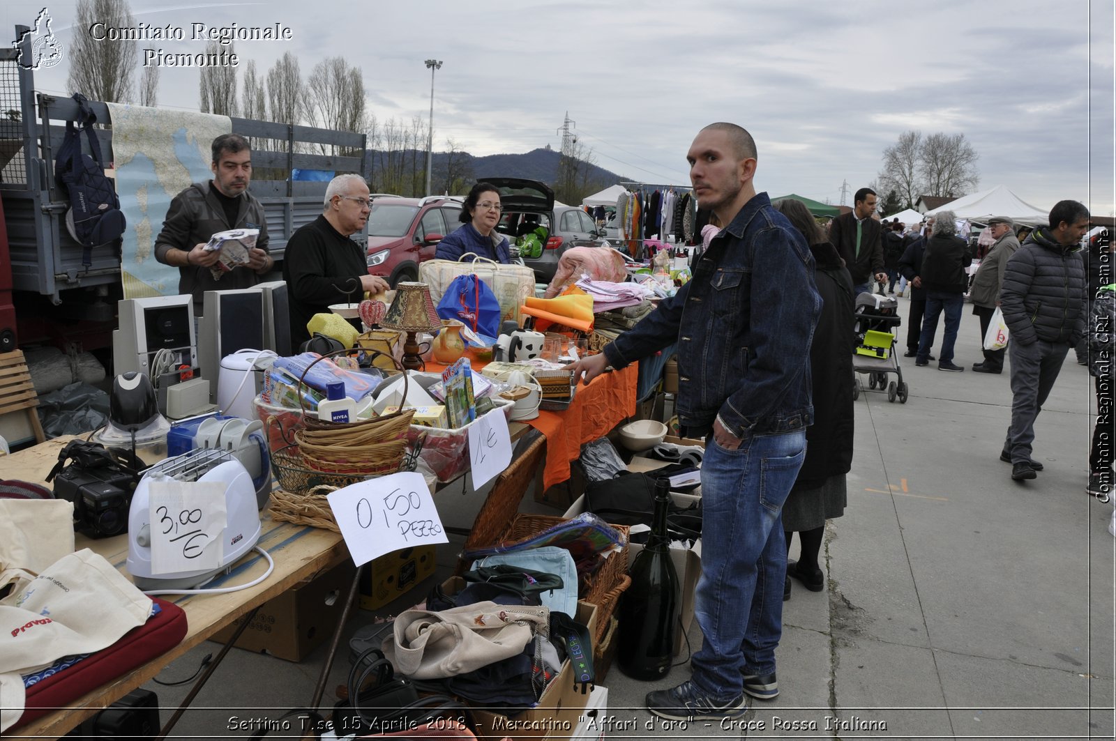 Settimo T.se 15 Aprile 2018 - Mercatino "Affari d'oro" - Croce Rossa Italiana- Comitato Regionale del Piemonte