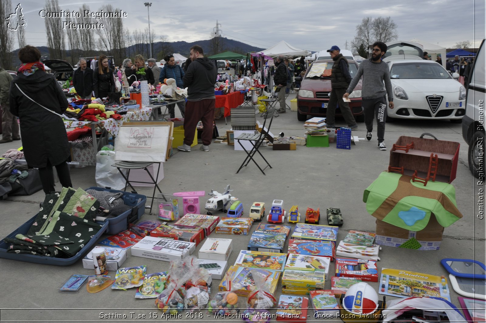 Settimo T.se 15 Aprile 2018 - Mercatino "Affari d'oro" - Croce Rossa Italiana- Comitato Regionale del Piemonte