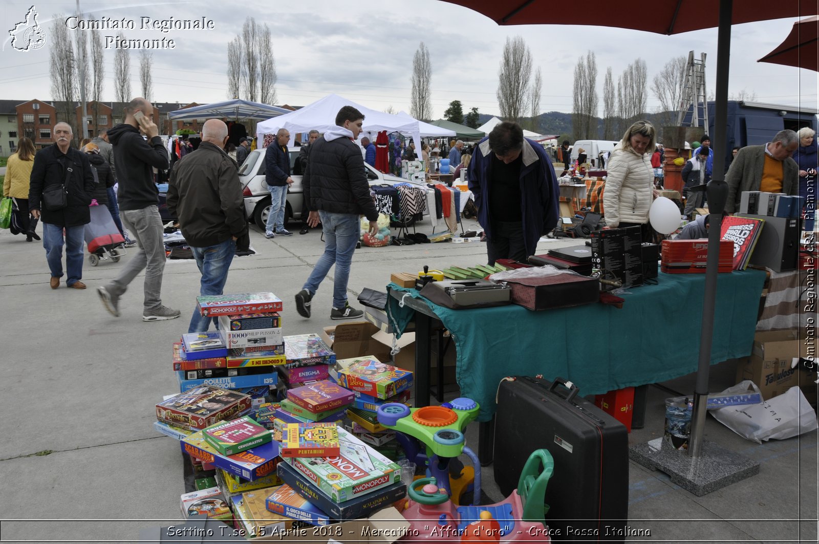 Settimo T.se 15 Aprile 2018 - Mercatino "Affari d'oro" - Croce Rossa Italiana- Comitato Regionale del Piemonte