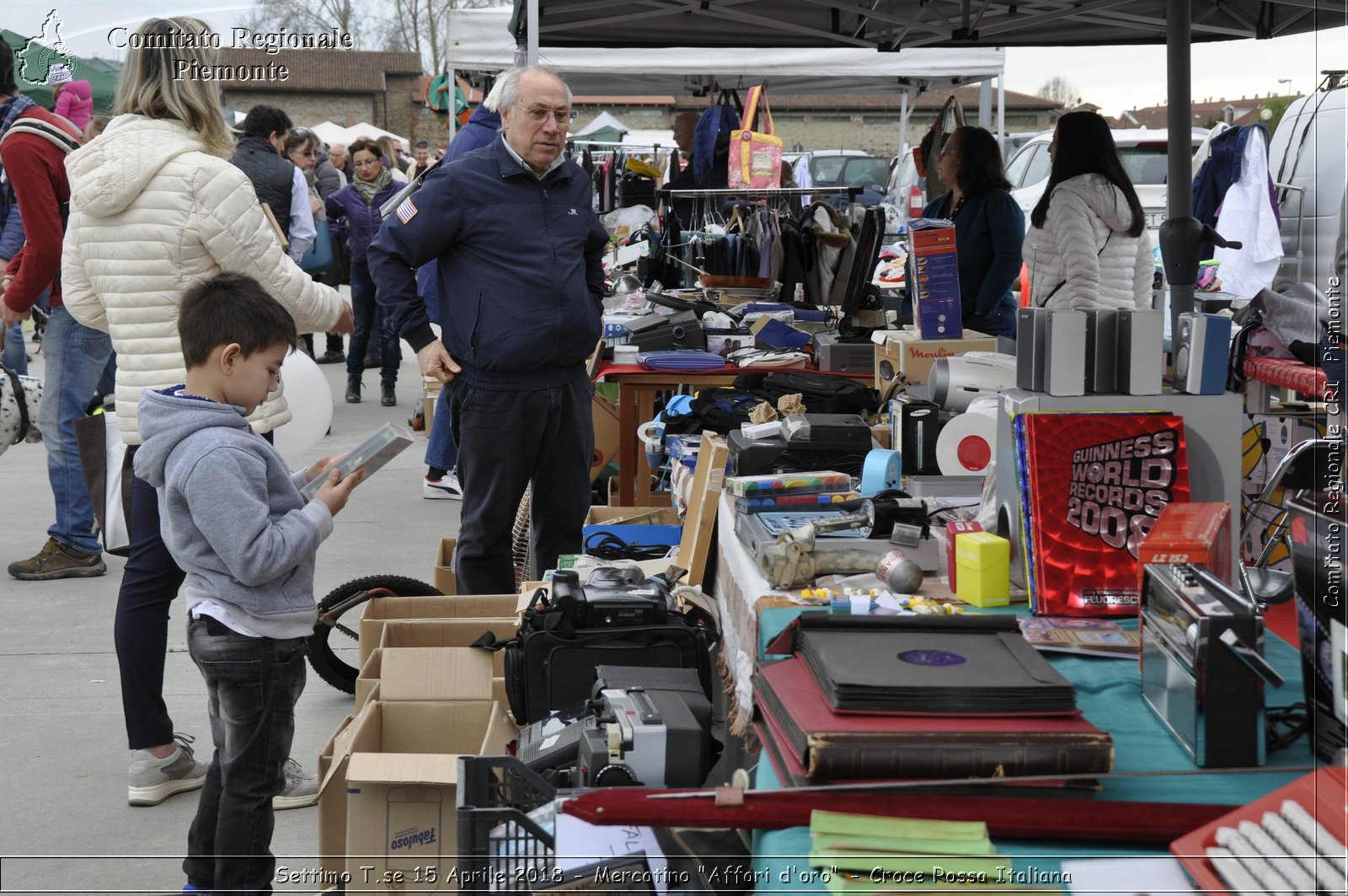 Settimo T.se 15 Aprile 2018 - Mercatino "Affari d'oro" - Croce Rossa Italiana- Comitato Regionale del Piemonte