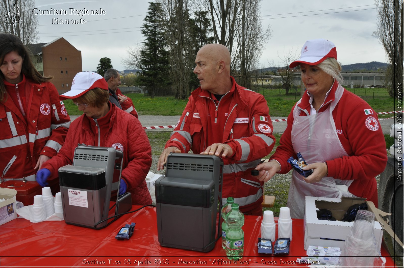 Settimo T.se 15 Aprile 2018 - Mercatino "Affari d'oro" - Croce Rossa Italiana- Comitato Regionale del Piemonte