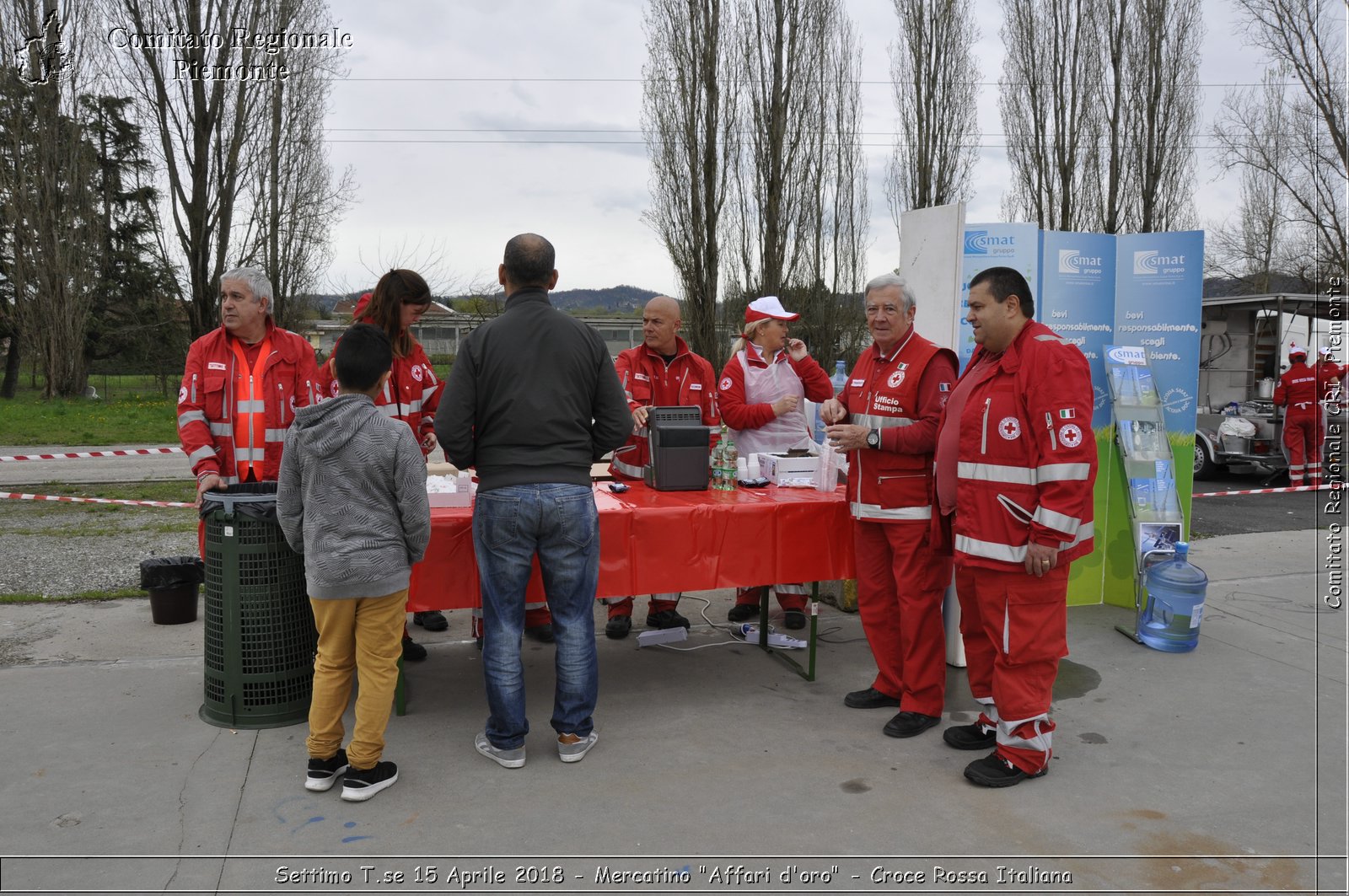 Settimo T.se 15 Aprile 2018 - Mercatino "Affari d'oro" - Croce Rossa Italiana- Comitato Regionale del Piemonte