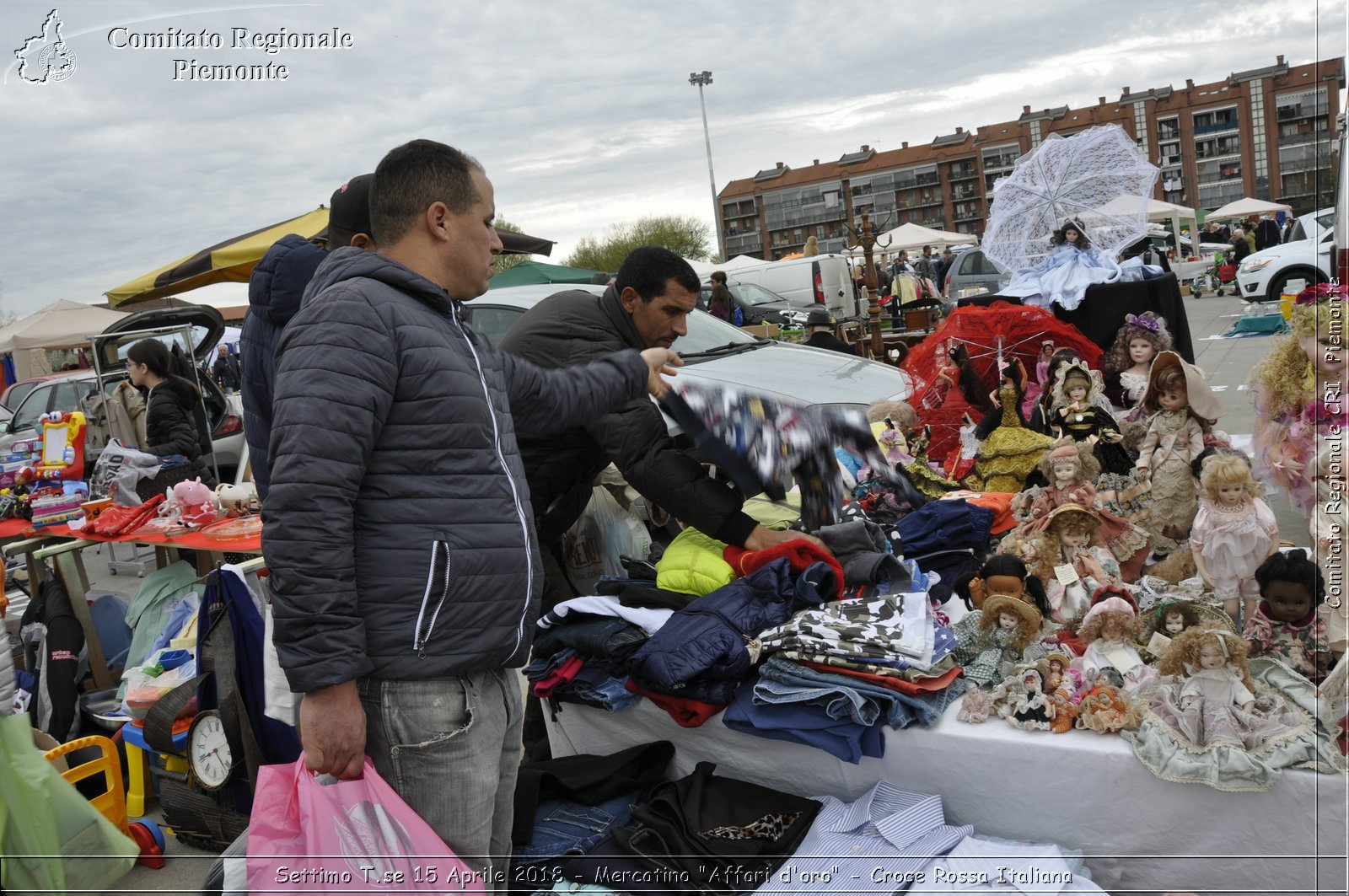 Settimo T.se 15 Aprile 2018 - Mercatino "Affari d'oro" - Croce Rossa Italiana- Comitato Regionale del Piemonte