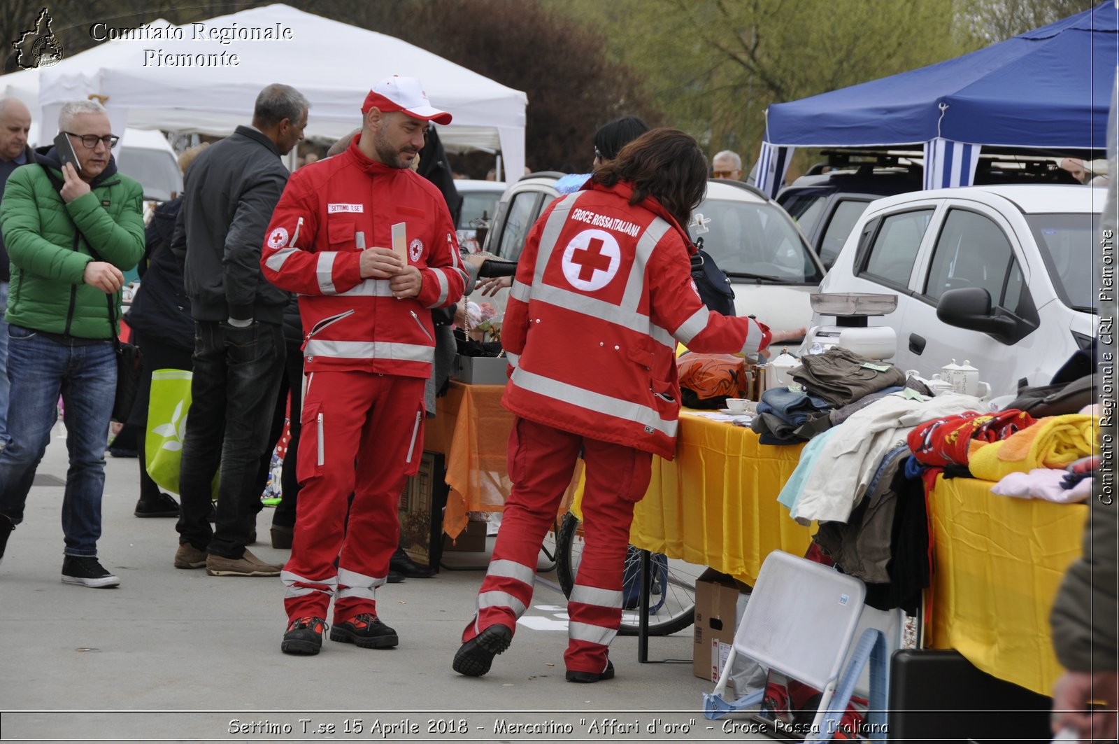 Settimo T.se 15 Aprile 2018 - Mercatino "Affari d'oro" - Croce Rossa Italiana- Comitato Regionale del Piemonte