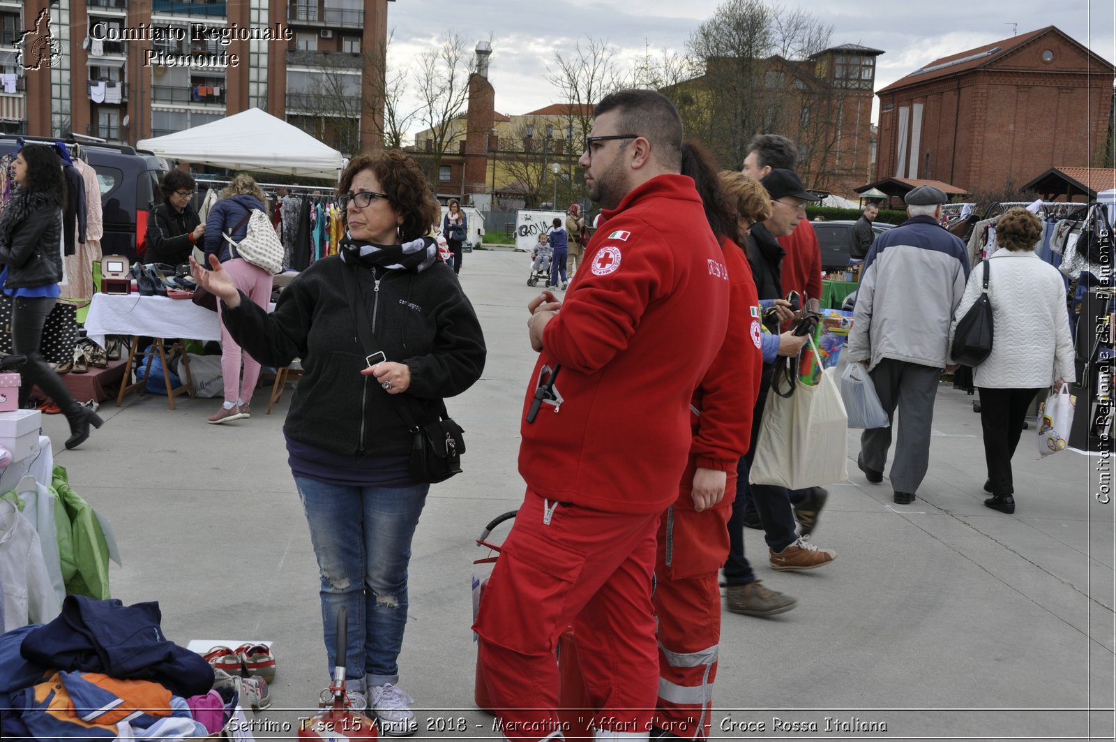 Settimo T.se 15 Aprile 2018 - Mercatino "Affari d'oro" - Croce Rossa Italiana- Comitato Regionale del Piemonte