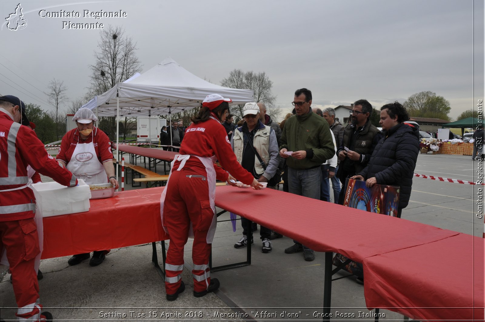 Settimo T.se 15 Aprile 2018 - Mercatino "Affari d'oro" - Croce Rossa Italiana- Comitato Regionale del Piemonte