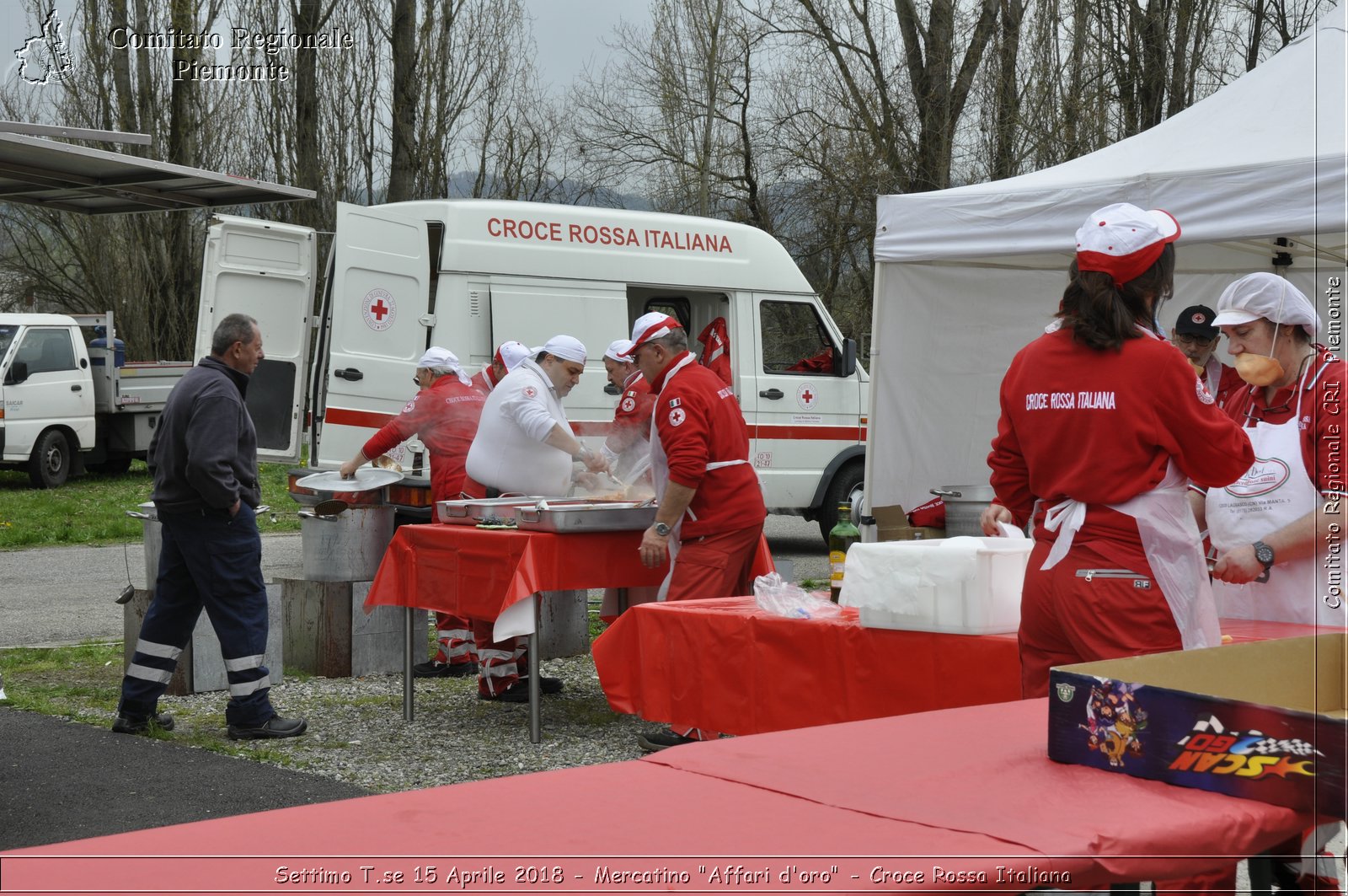 Settimo T.se 15 Aprile 2018 - Mercatino "Affari d'oro" - Croce Rossa Italiana- Comitato Regionale del Piemonte