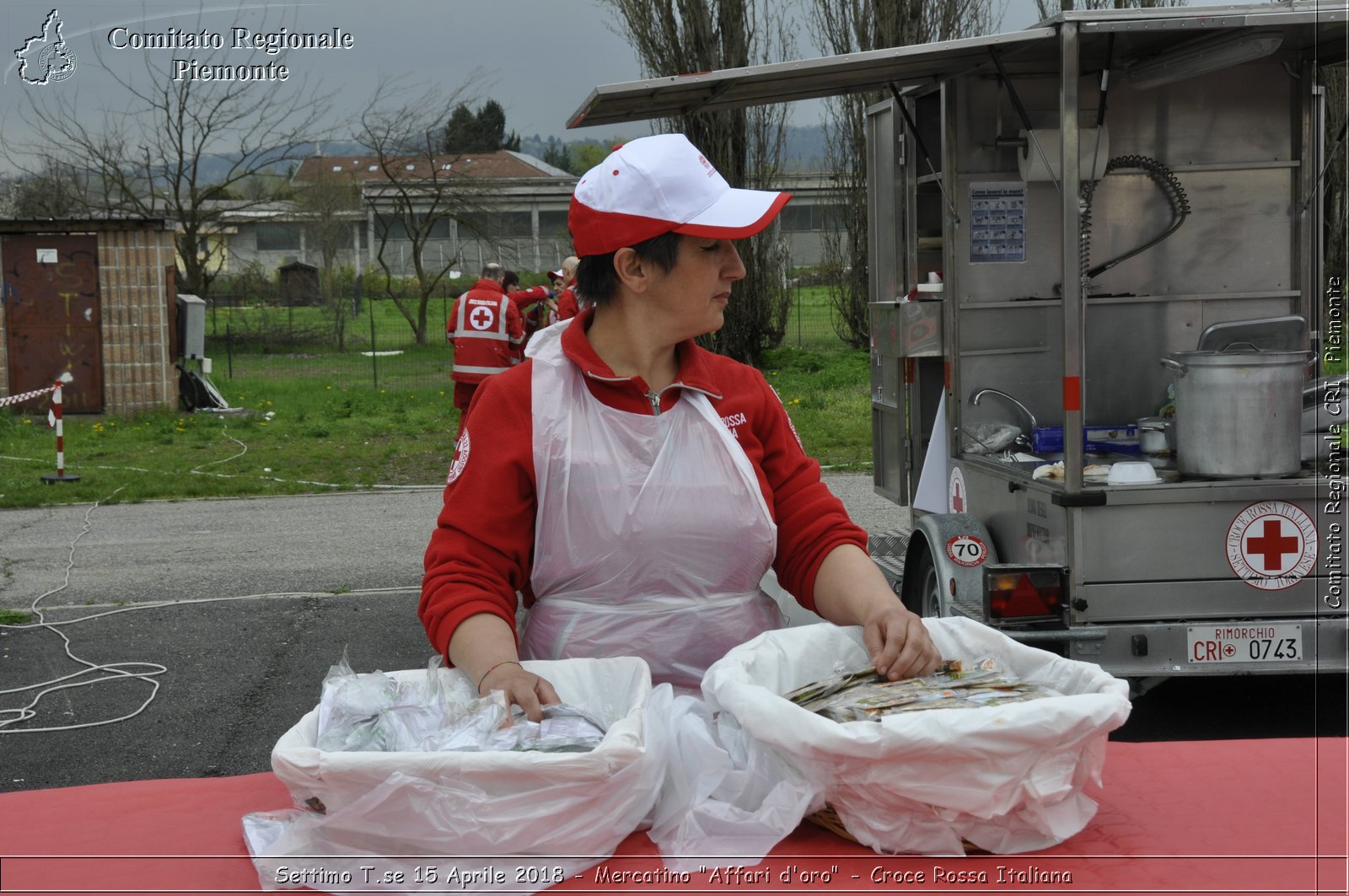 Settimo T.se 15 Aprile 2018 - Mercatino "Affari d'oro" - Croce Rossa Italiana- Comitato Regionale del Piemonte