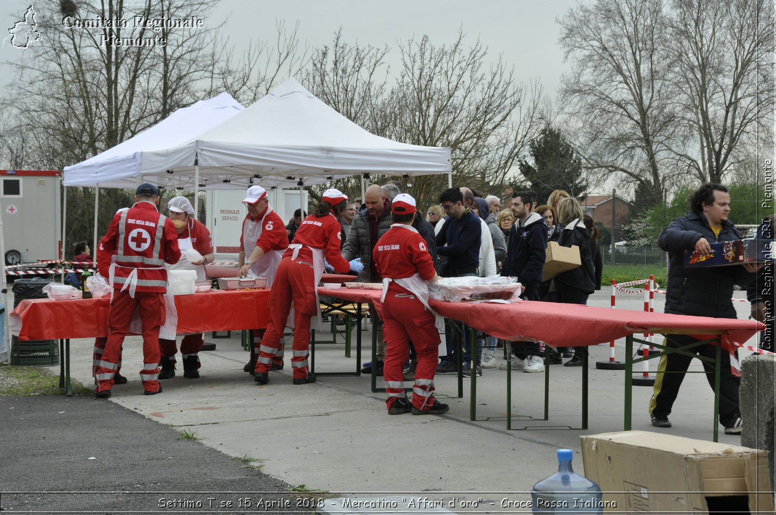 Settimo T.se 15 Aprile 2018 - Mercatino "Affari d'oro" - Croce Rossa Italiana- Comitato Regionale del Piemonte