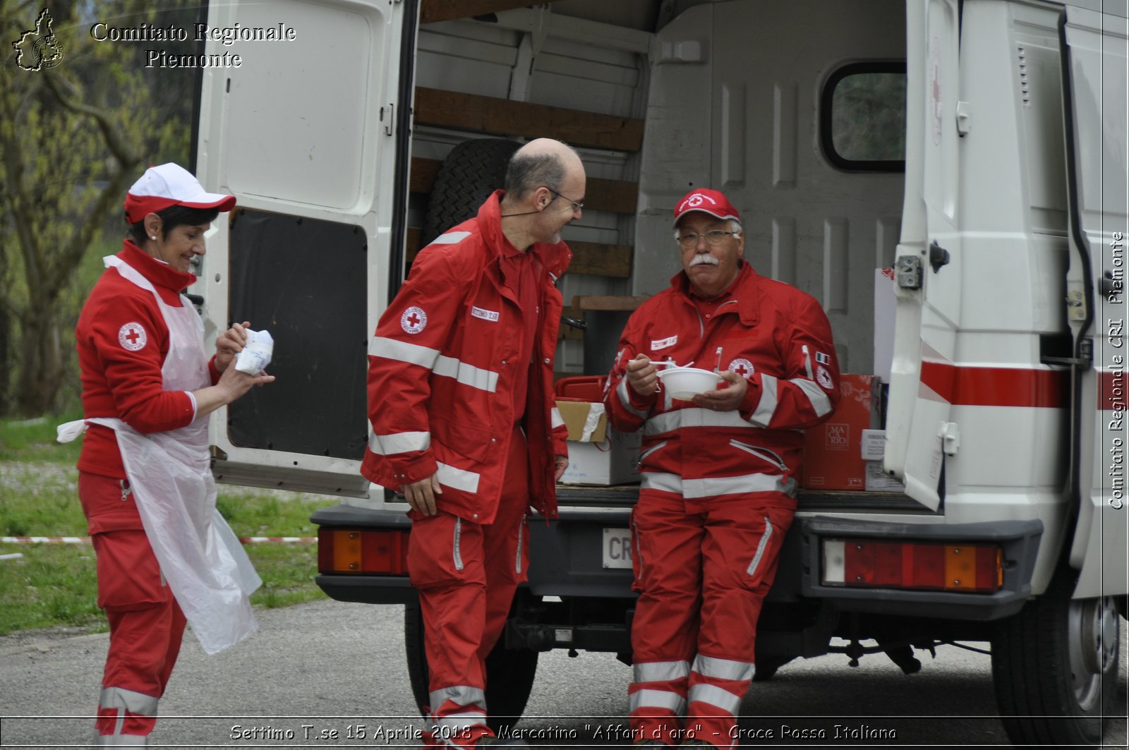 Settimo T.se 15 Aprile 2018 - Mercatino "Affari d'oro" - Croce Rossa Italiana- Comitato Regionale del Piemonte