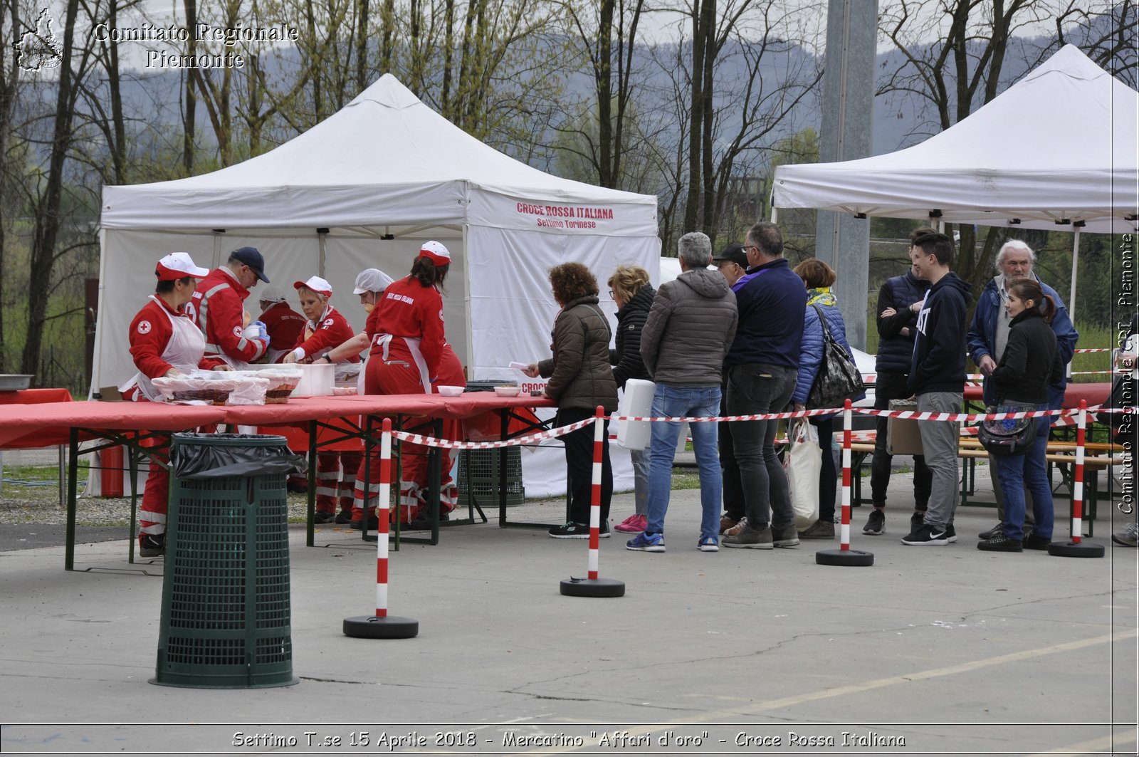 Settimo T.se 15 Aprile 2018 - Mercatino "Affari d'oro" - Croce Rossa Italiana- Comitato Regionale del Piemonte