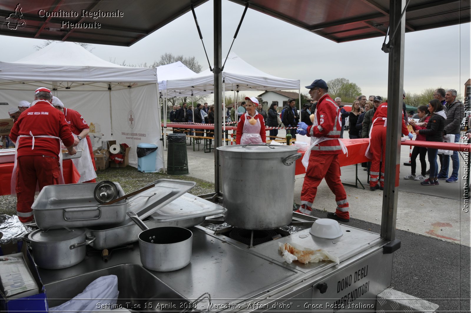 Settimo T.se 15 Aprile 2018 - Mercatino "Affari d'oro" - Croce Rossa Italiana- Comitato Regionale del Piemonte