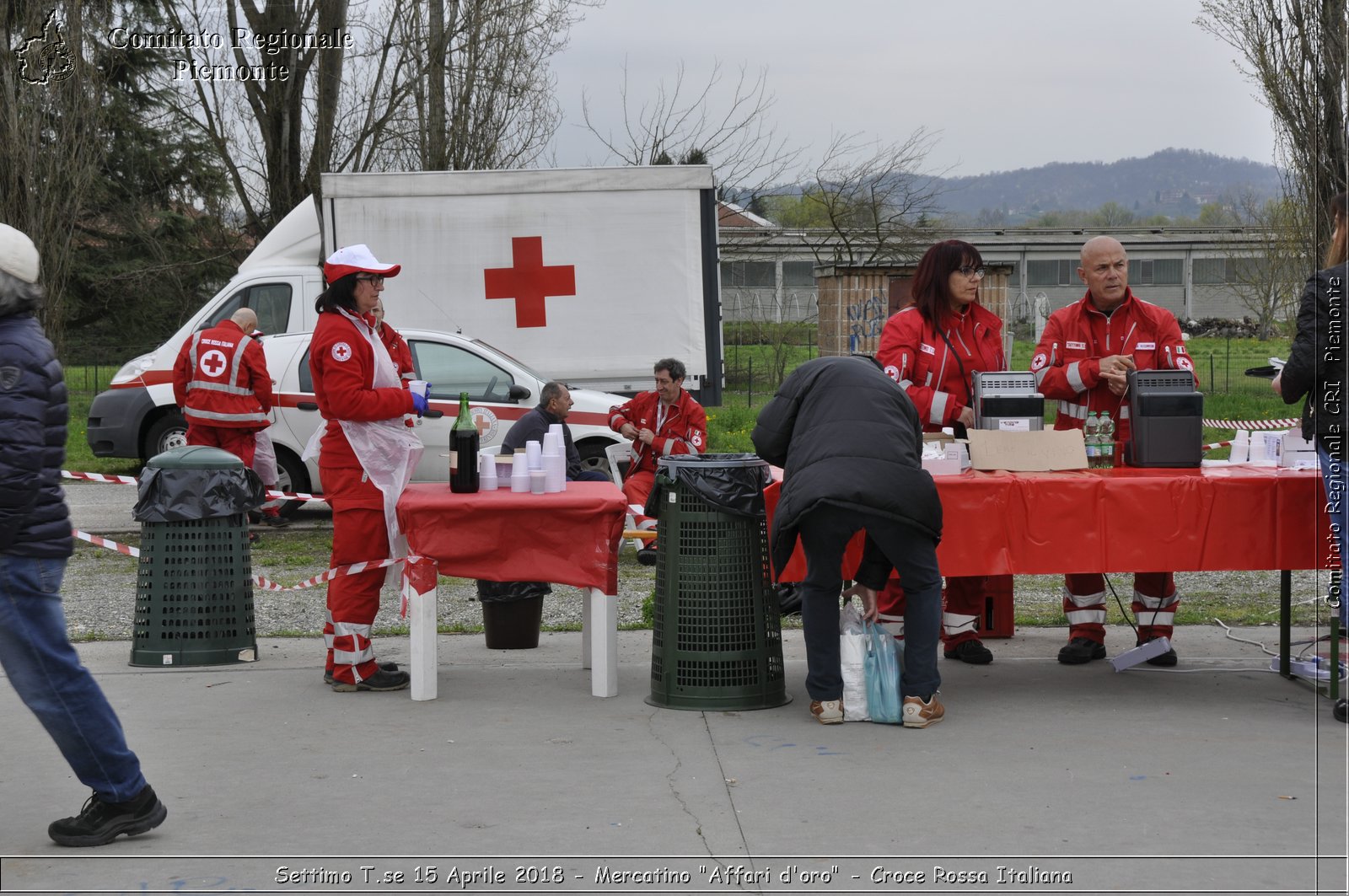 Settimo T.se 15 Aprile 2018 - Mercatino "Affari d'oro" - Croce Rossa Italiana- Comitato Regionale del Piemonte