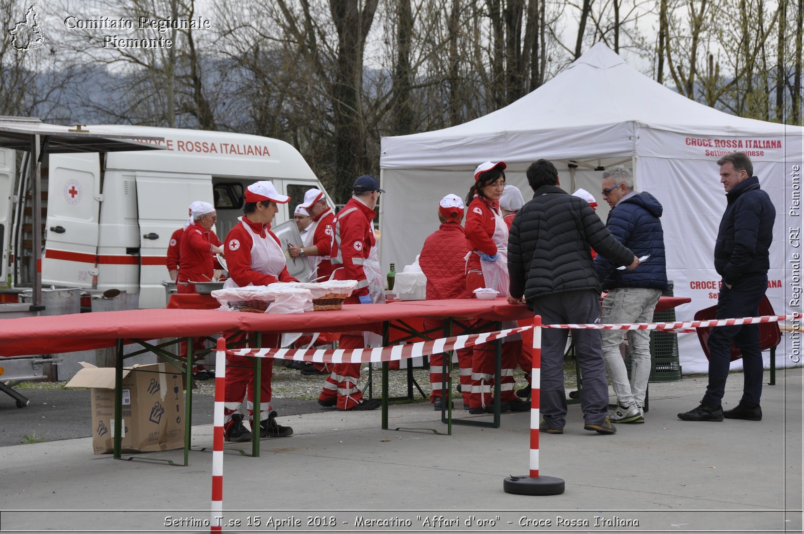 Settimo T.se 15 Aprile 2018 - Mercatino "Affari d'oro" - Croce Rossa Italiana- Comitato Regionale del Piemonte