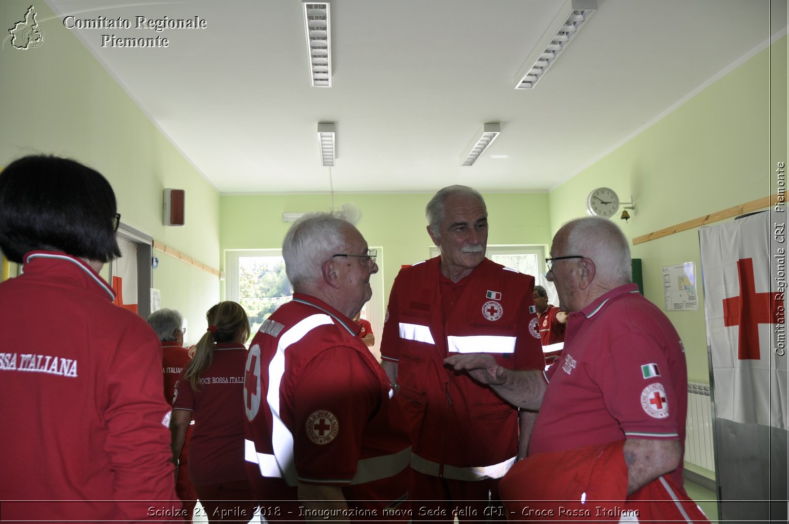 Sciolze 21 Aprile 2018 - Inaugurazione nuova Sede della CRI - Croce Rossa Italiana- Comitato Regionale del Piemonte