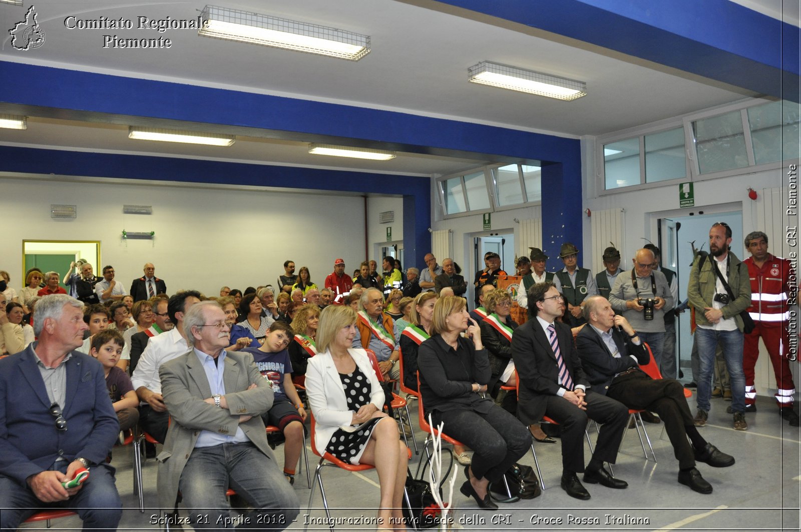 Sciolze 21 Aprile 2018 - Inaugurazione nuova Sede della CRI - Croce Rossa Italiana- Comitato Regionale del Piemonte