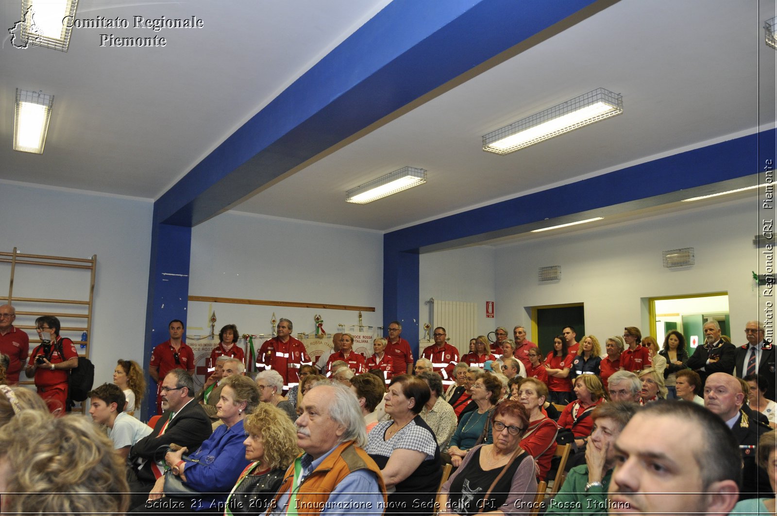 Sciolze 21 Aprile 2018 - Inaugurazione nuova Sede della CRI - Croce Rossa Italiana- Comitato Regionale del Piemonte