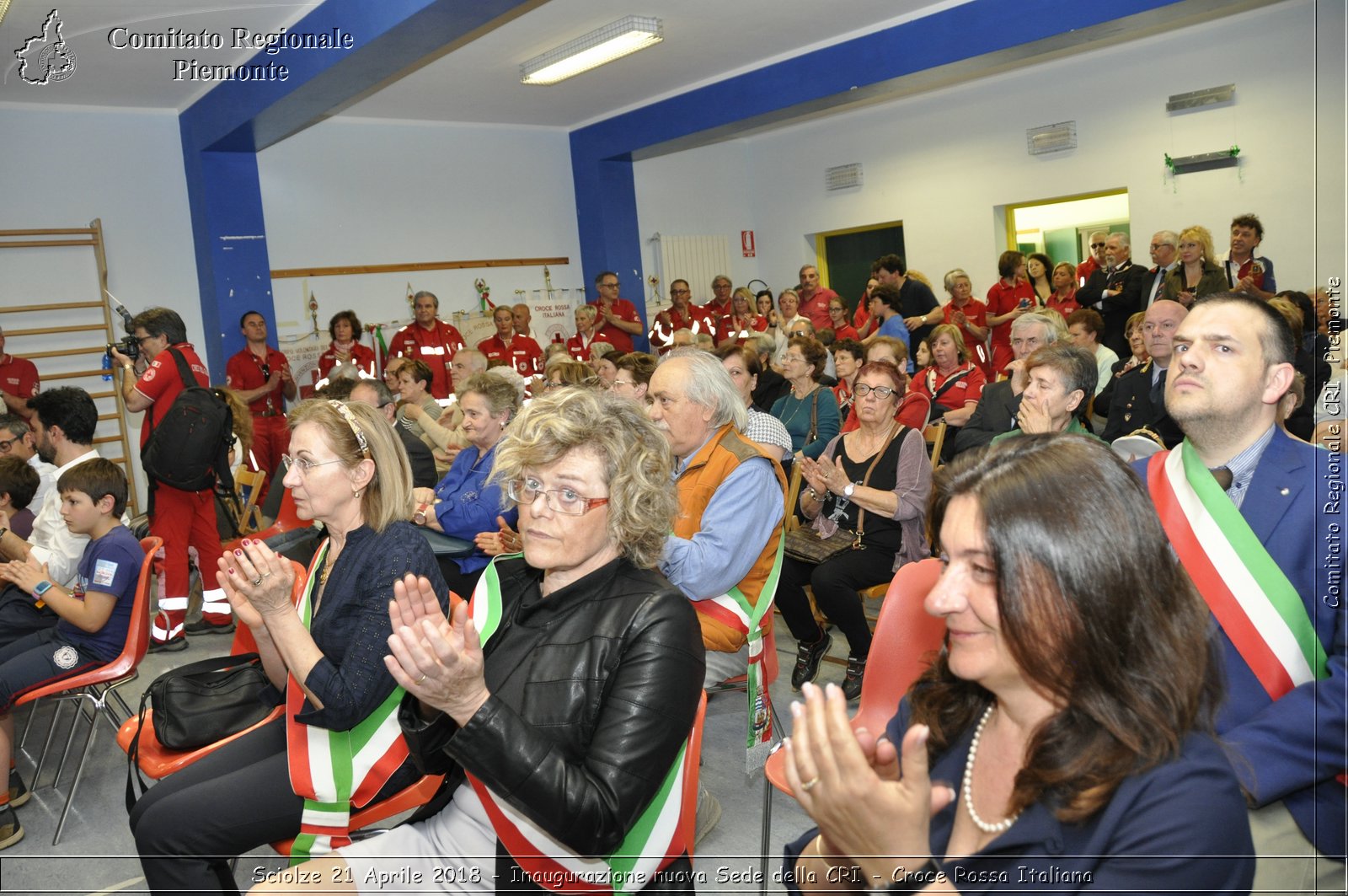 Sciolze 21 Aprile 2018 - Inaugurazione nuova Sede della CRI - Croce Rossa Italiana- Comitato Regionale del Piemonte