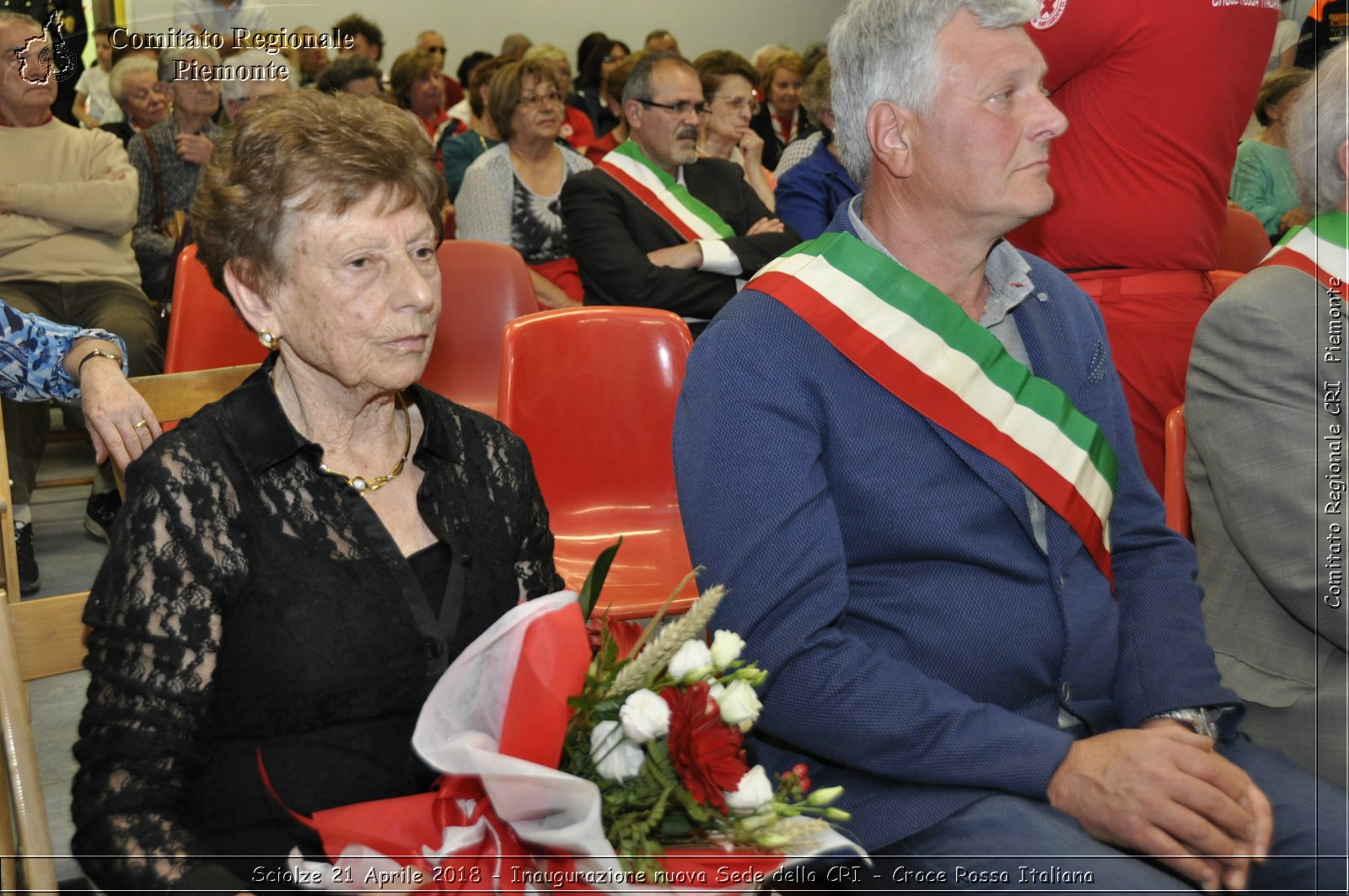 Sciolze 21 Aprile 2018 - Inaugurazione nuova Sede della CRI - Croce Rossa Italiana- Comitato Regionale del Piemonte