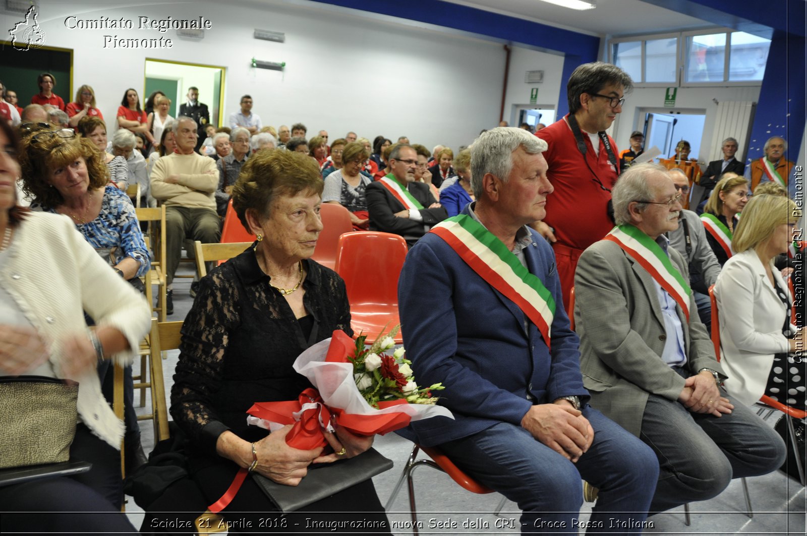 Sciolze 21 Aprile 2018 - Inaugurazione nuova Sede della CRI - Croce Rossa Italiana- Comitato Regionale del Piemonte