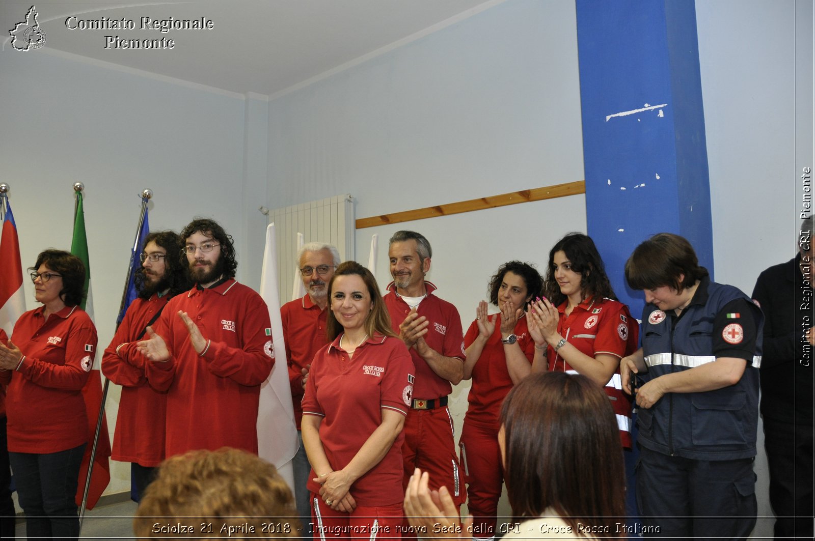 Sciolze 21 Aprile 2018 - Inaugurazione nuova Sede della CRI - Croce Rossa Italiana- Comitato Regionale del Piemonte