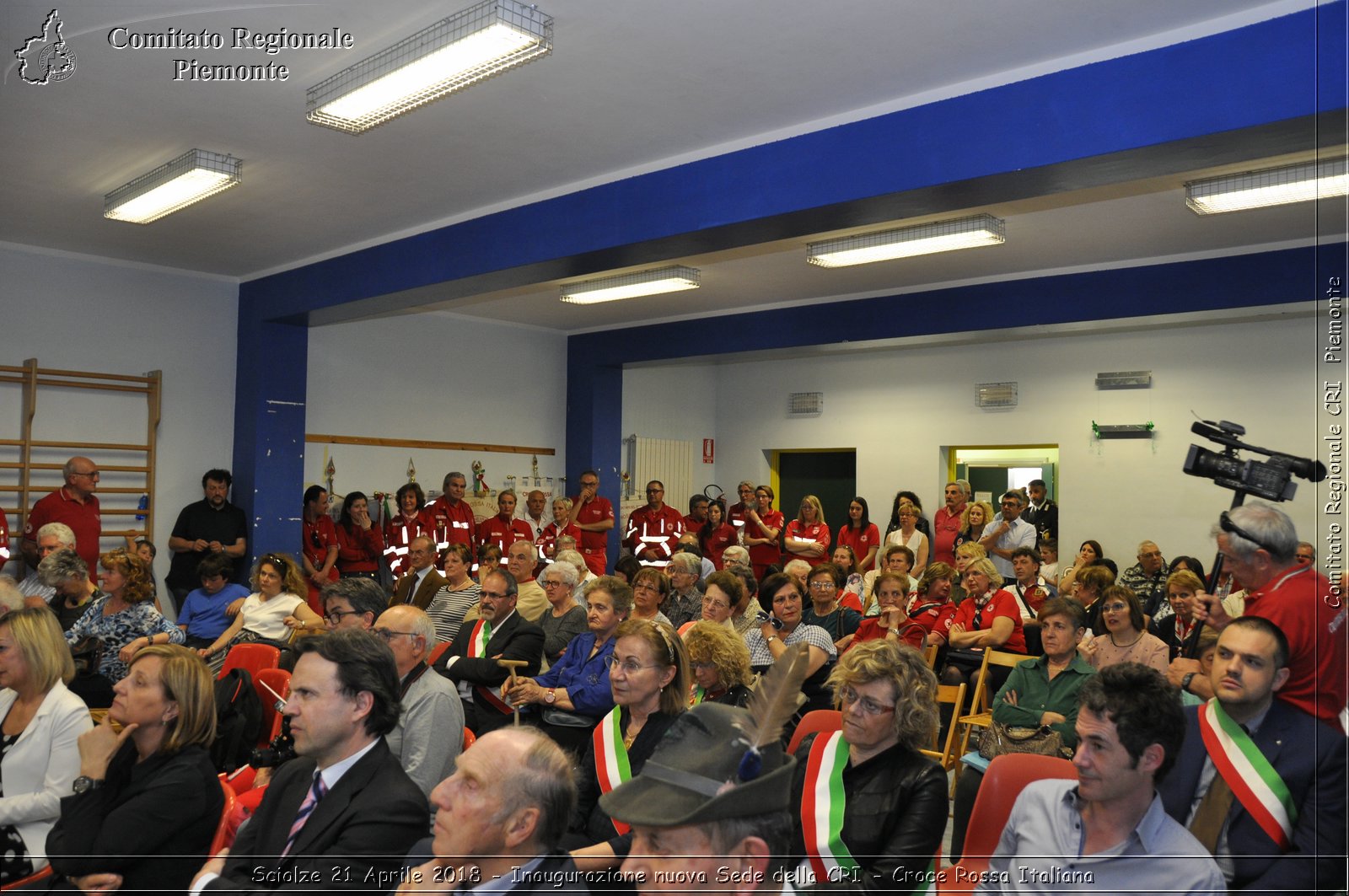 Sciolze 21 Aprile 2018 - Inaugurazione nuova Sede della CRI - Croce Rossa Italiana- Comitato Regionale del Piemonte