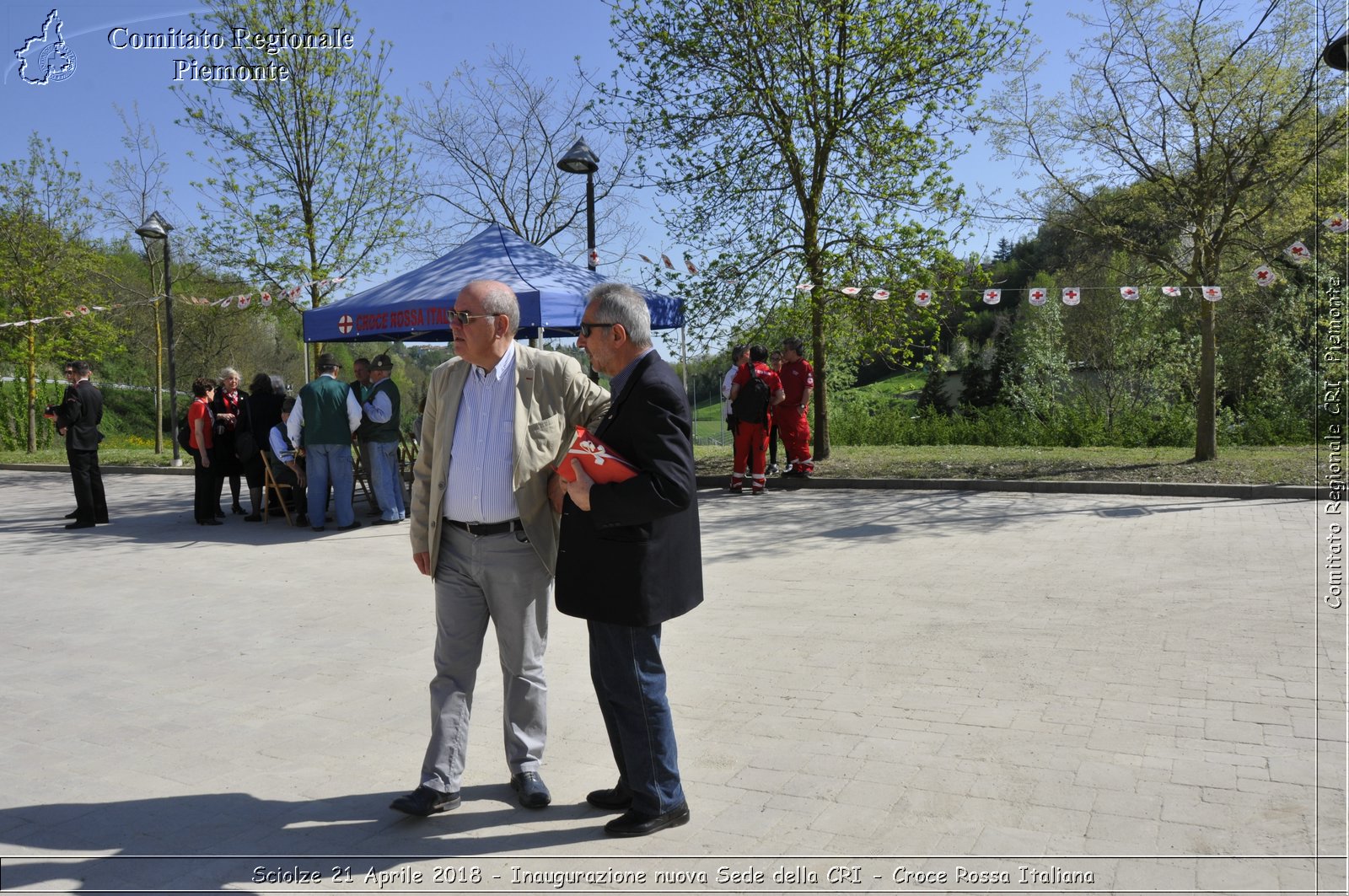 Sciolze 21 Aprile 2018 - Inaugurazione nuova Sede della CRI - Croce Rossa Italiana- Comitato Regionale del Piemonte