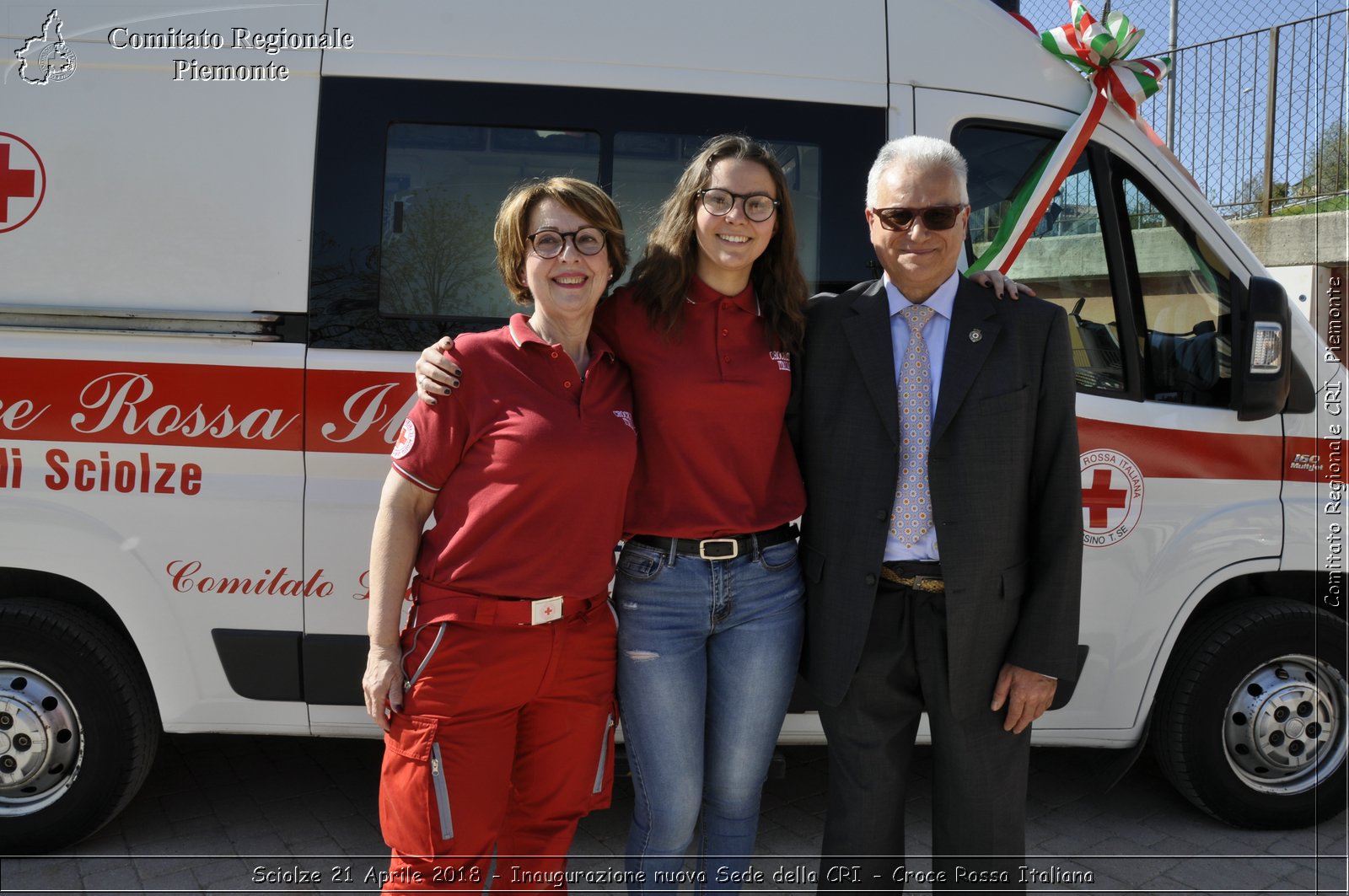 Sciolze 21 Aprile 2018 - Inaugurazione nuova Sede della CRI - Croce Rossa Italiana- Comitato Regionale del Piemonte