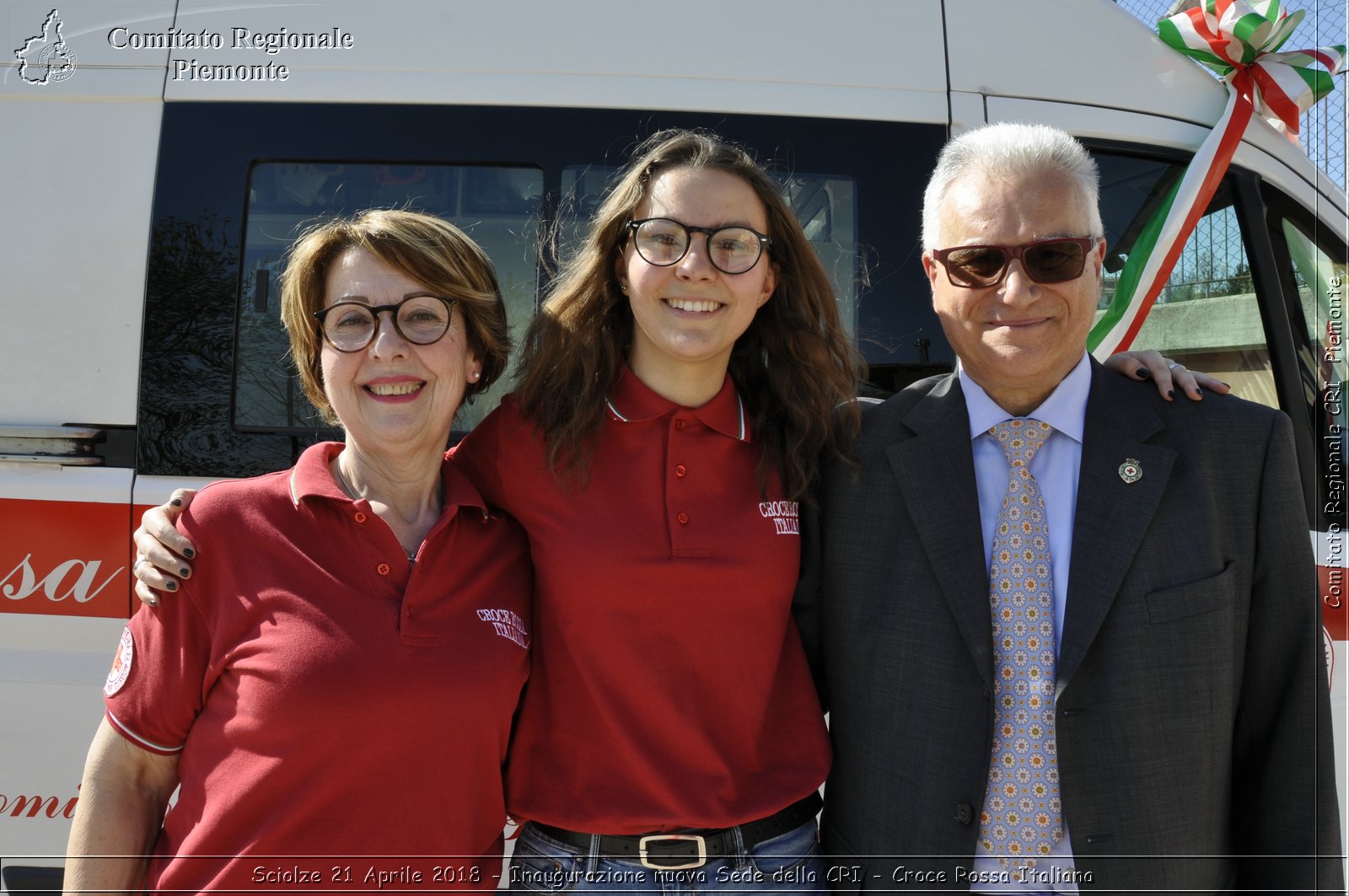 Sciolze 21 Aprile 2018 - Inaugurazione nuova Sede della CRI - Croce Rossa Italiana- Comitato Regionale del Piemonte