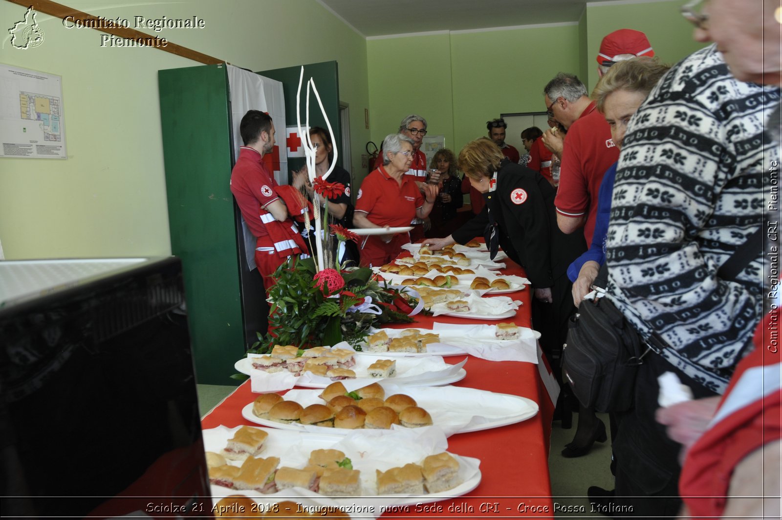 Sciolze 21 Aprile 2018 - Inaugurazione nuova Sede della CRI - Croce Rossa Italiana- Comitato Regionale del Piemonte