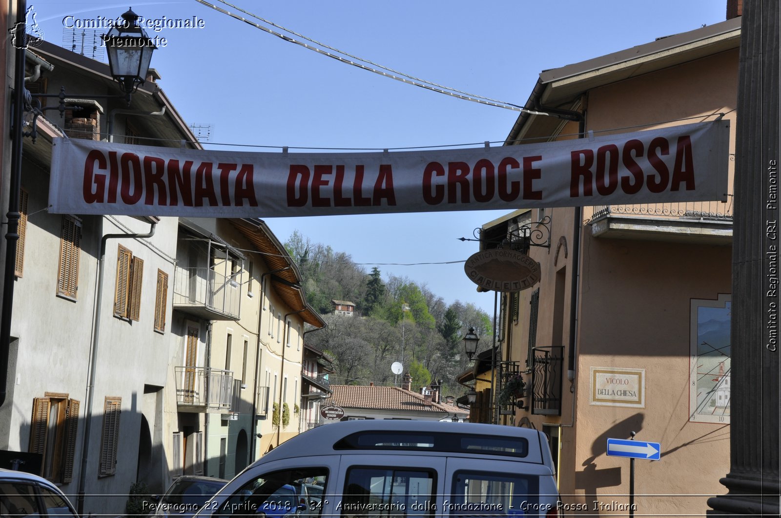 Peveragno 22 Aprile 2018 - 34 Anniversario dalla fondazione - Croce Rossa Italiana- Comitato Regionale del Piemonte