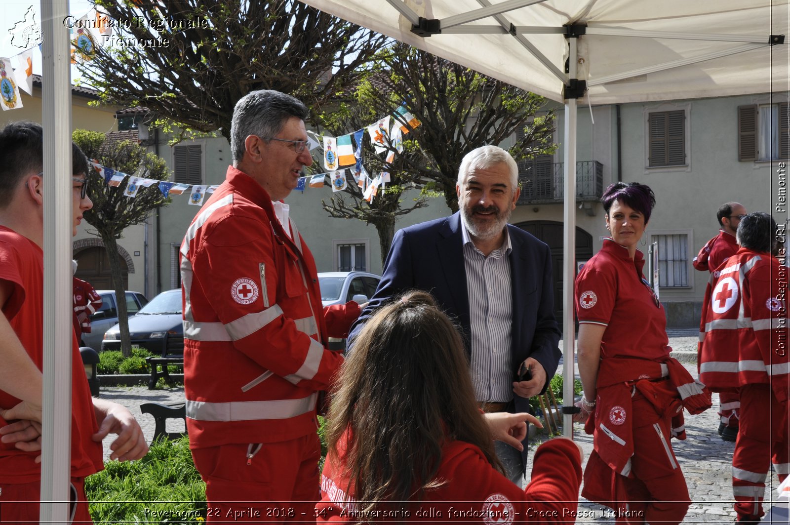 Peveragno 22 Aprile 2018 - 34 Anniversario dalla fondazione - Croce Rossa Italiana- Comitato Regionale del Piemonte