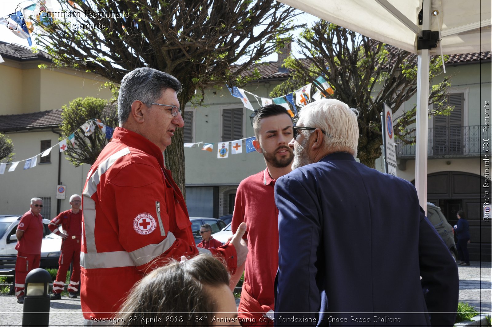 Peveragno 22 Aprile 2018 - 34 Anniversario dalla fondazione - Croce Rossa Italiana- Comitato Regionale del Piemonte