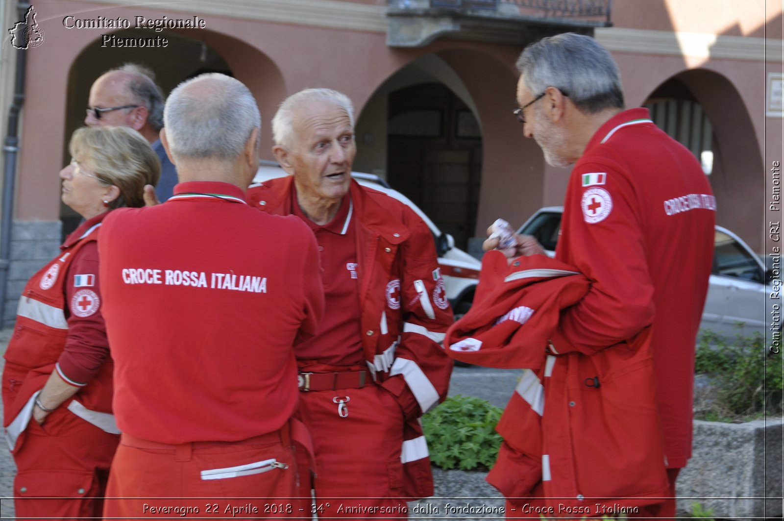 Peveragno 22 Aprile 2018 - 34 Anniversario dalla fondazione - Croce Rossa Italiana- Comitato Regionale del Piemonte